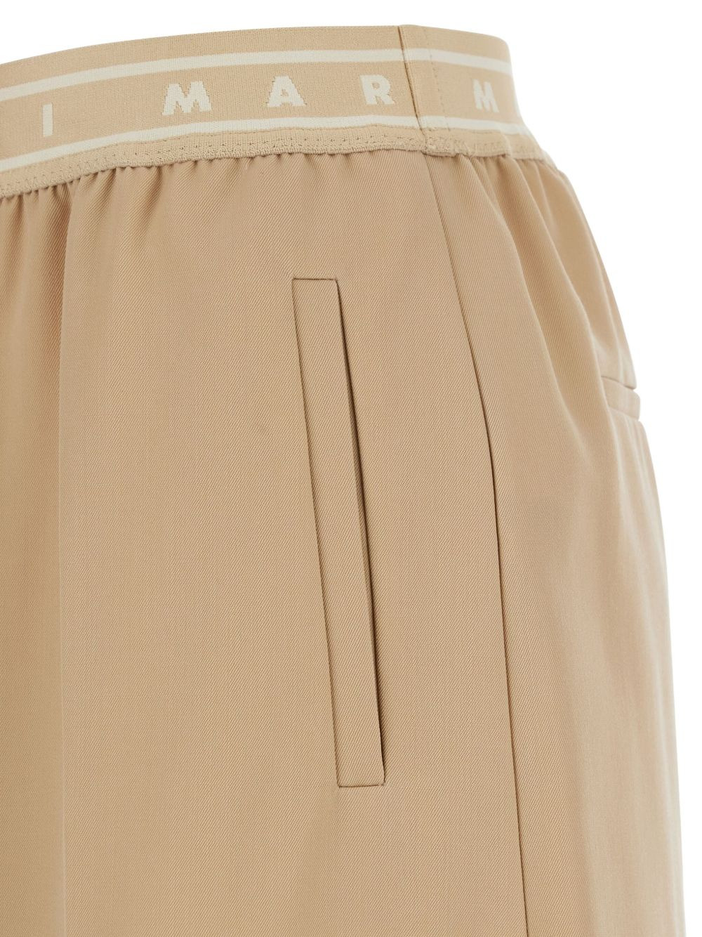 logo-waistband trousers - 3