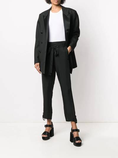 Ann Demeulemeester cropped straight-leg trousers outlook