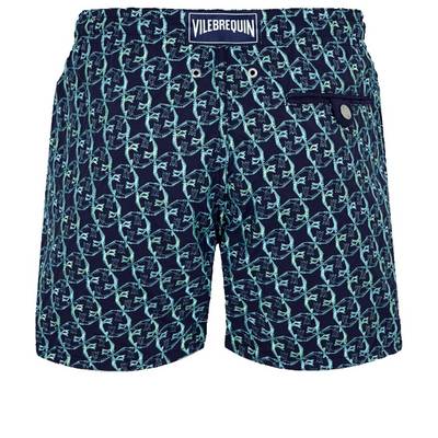 Vilebrequin Men Swim Trunks Embroidered Nataraja - Limited Edition outlook