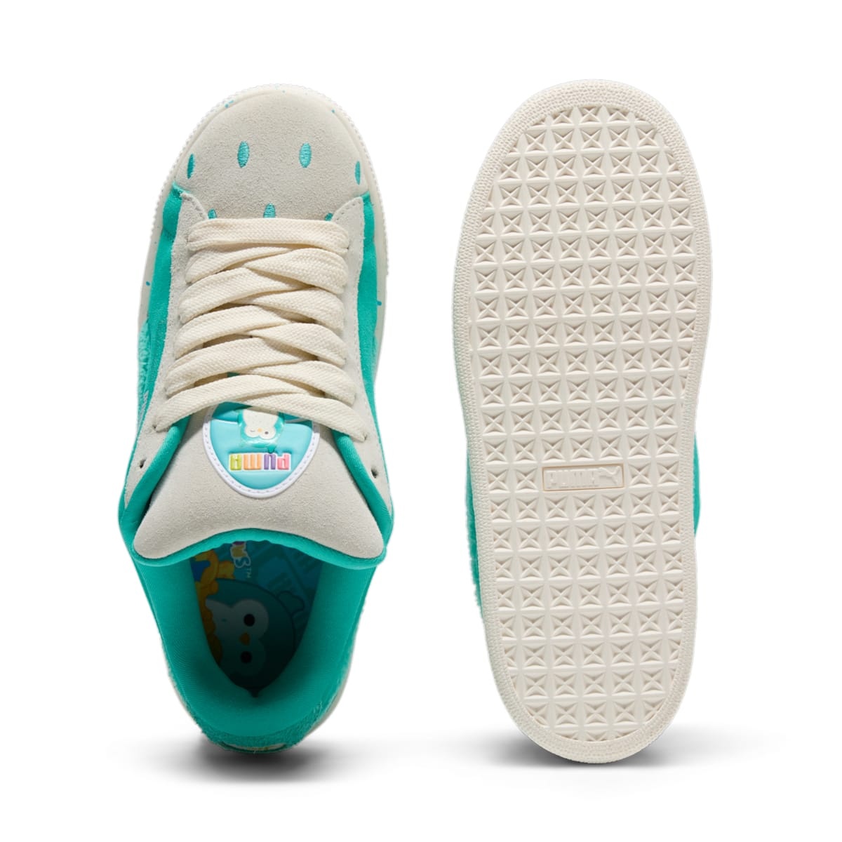 (WMNS) PUMA x Squishmallows Suede XL 'Winston' 399421-01 - 4