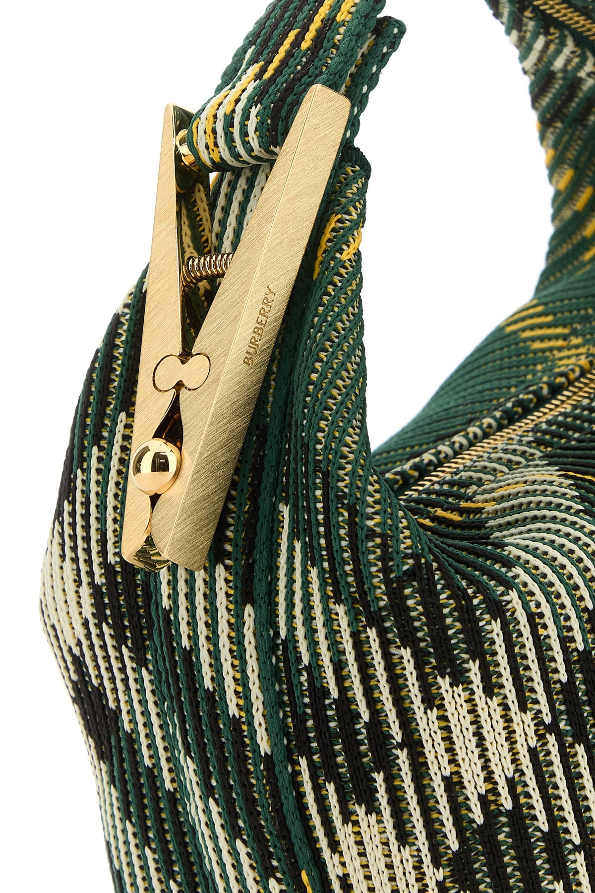 Embroidered nylon mini Peg handbag - 4