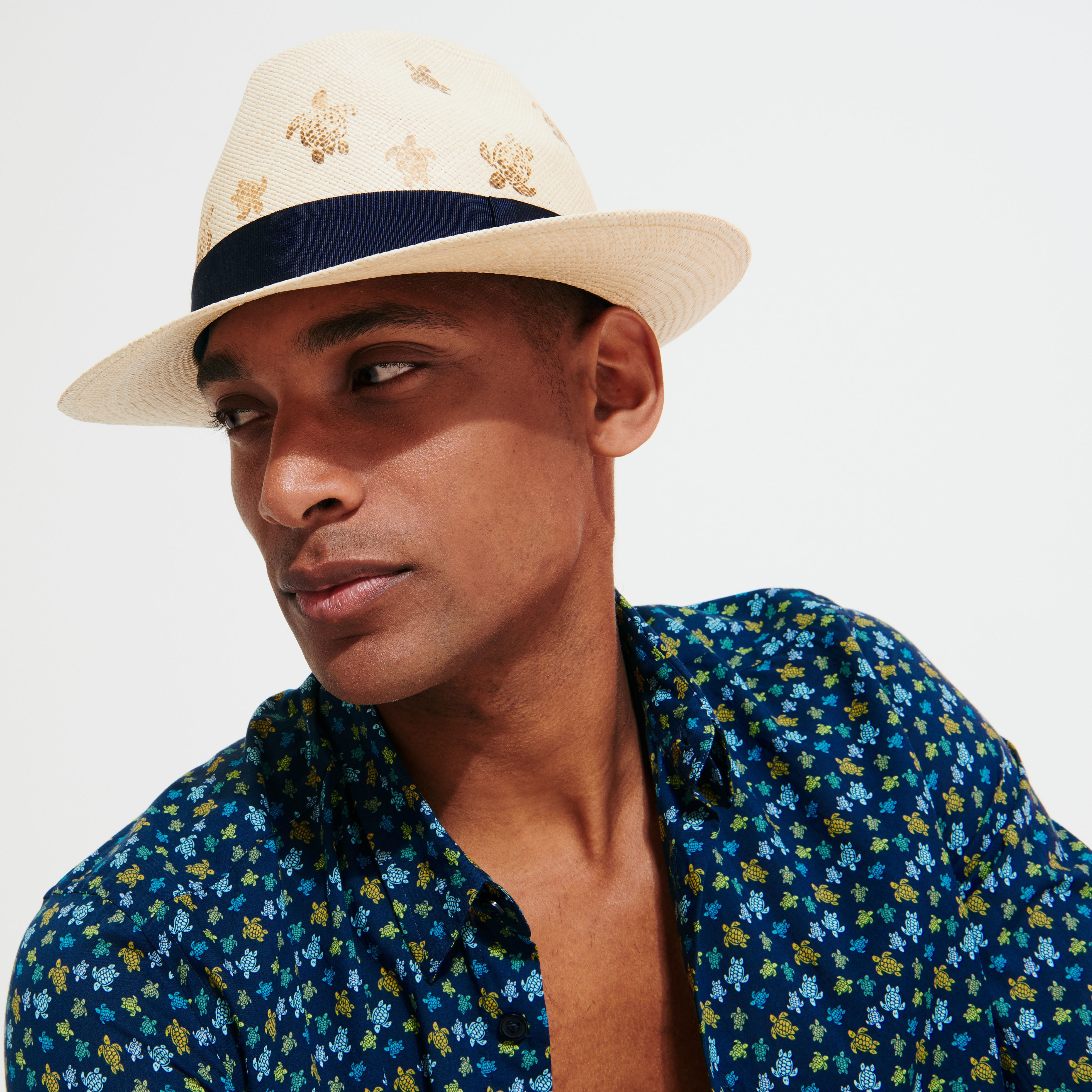 Men Straw Hat Vilebrequin x Borsalino - 3