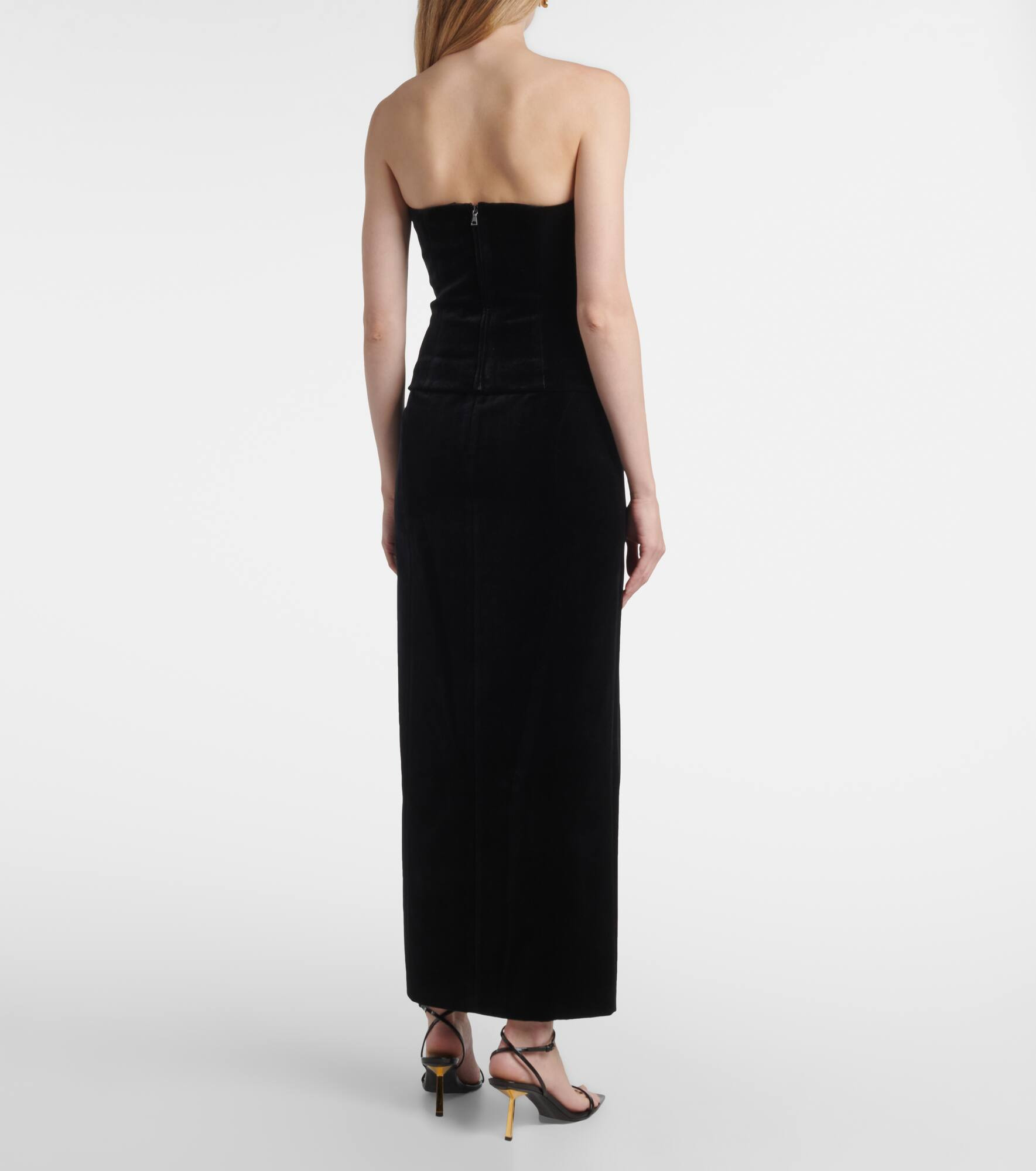Velvet corset top - 3
