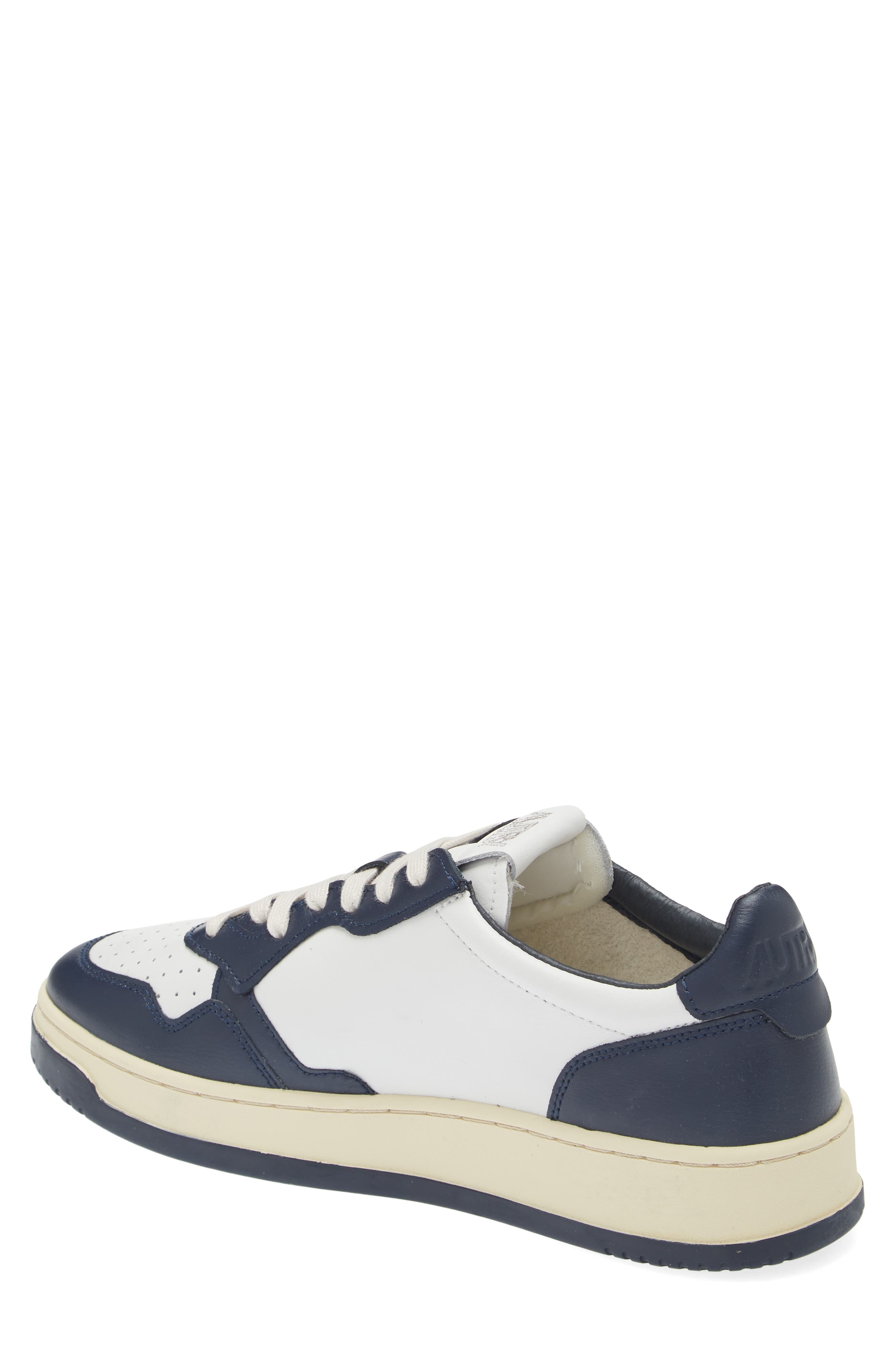 AUTRY Medalist Low Sneaker in Wht/blue at Nordstrom - 2