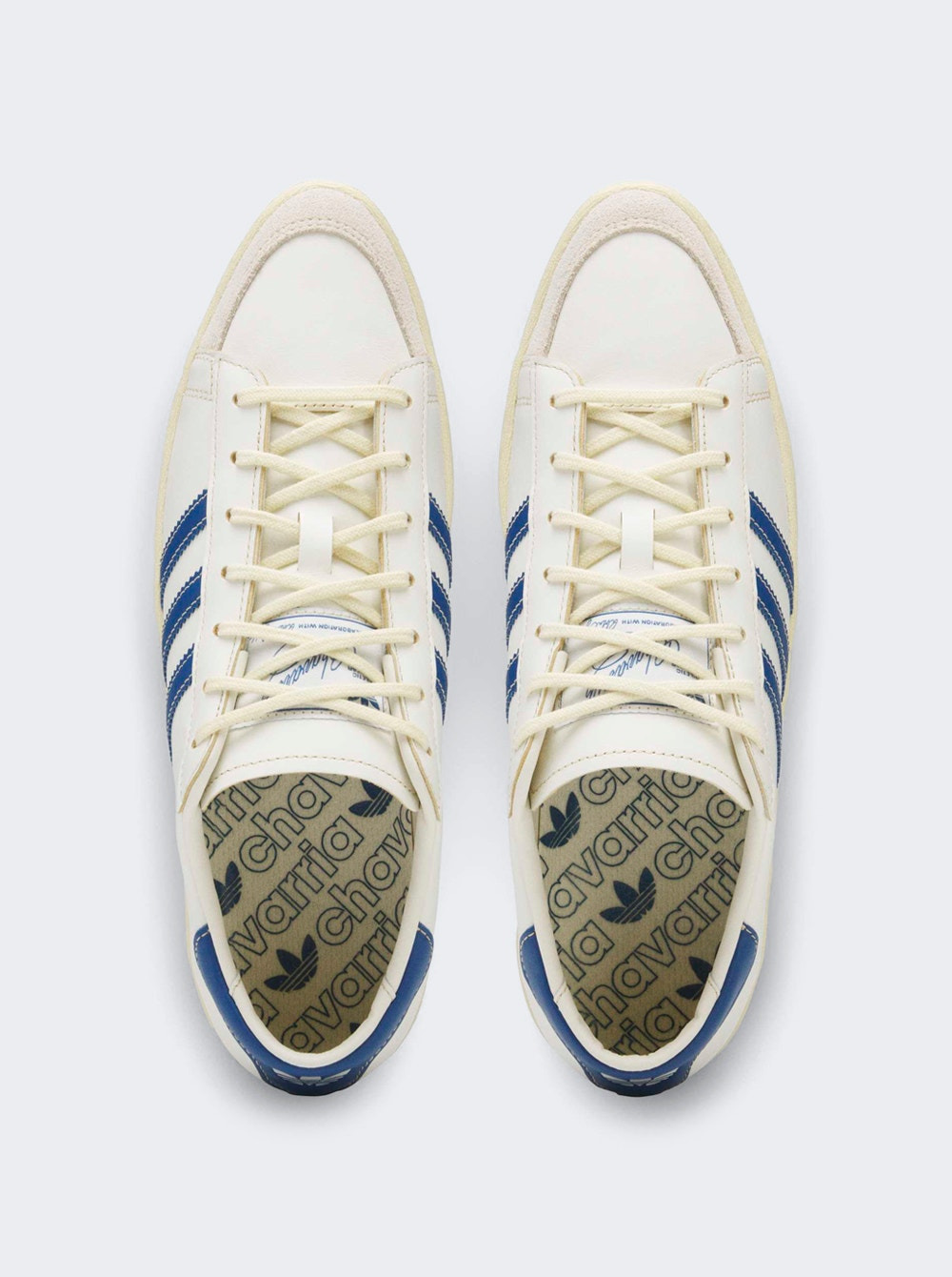 X Willy Chavarria Jabbar Dress Sneakers White And Marine Blue - 4
