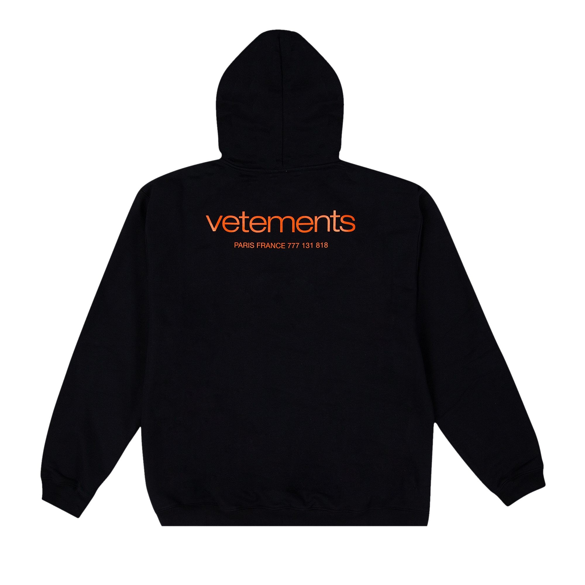 Vetements Urban Logo Hoodie 'Black' - 2