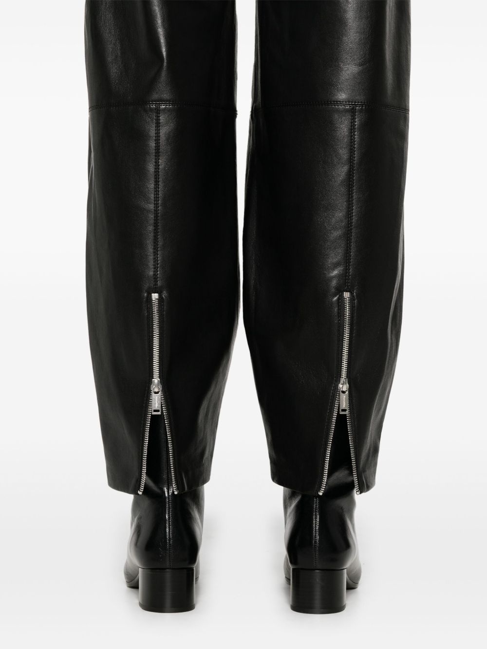 buckle-detail trousers - 5