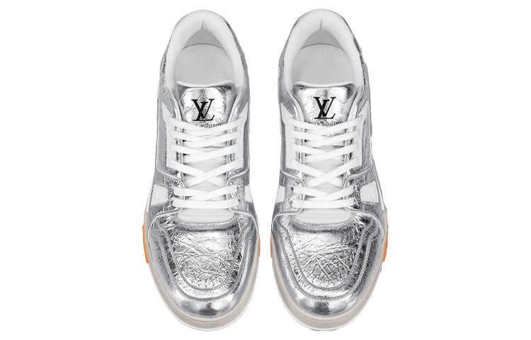 LOUIS VUITTON Trainer Sneakers 'Silver' 1A8KGQ - 2
