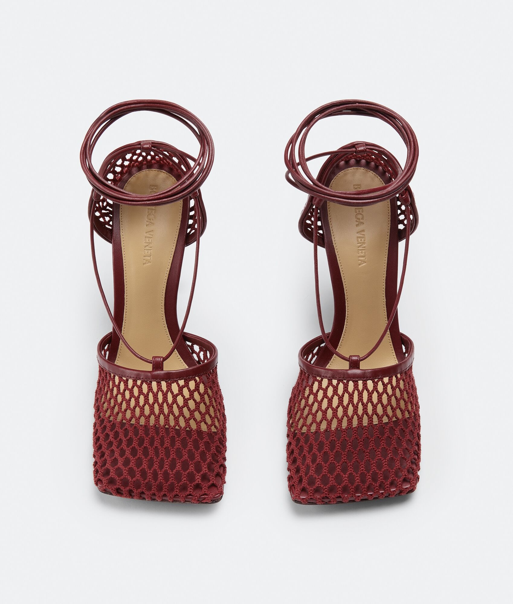 stretch lace-up sandal - 4