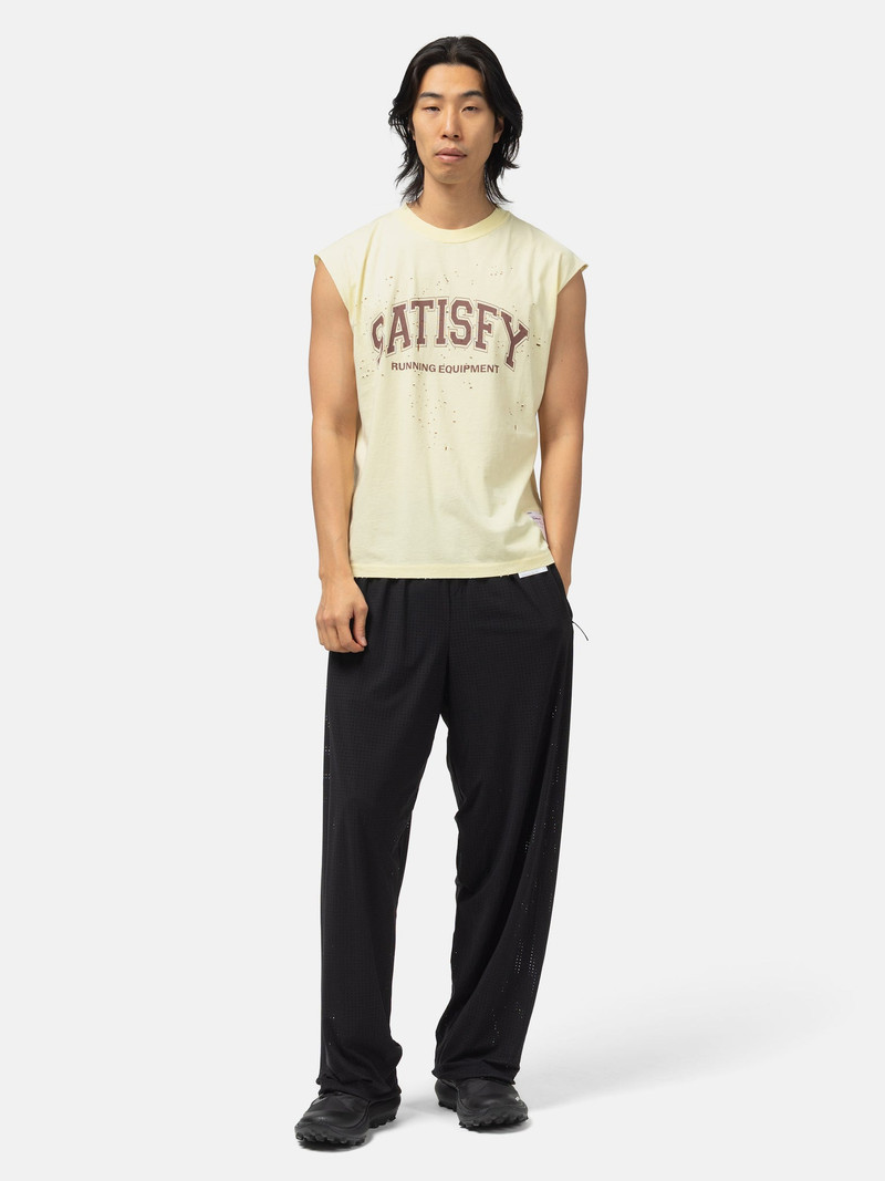 SATISFY MothTech™ Muscle Tee Aged Transparent Yellow outlook
