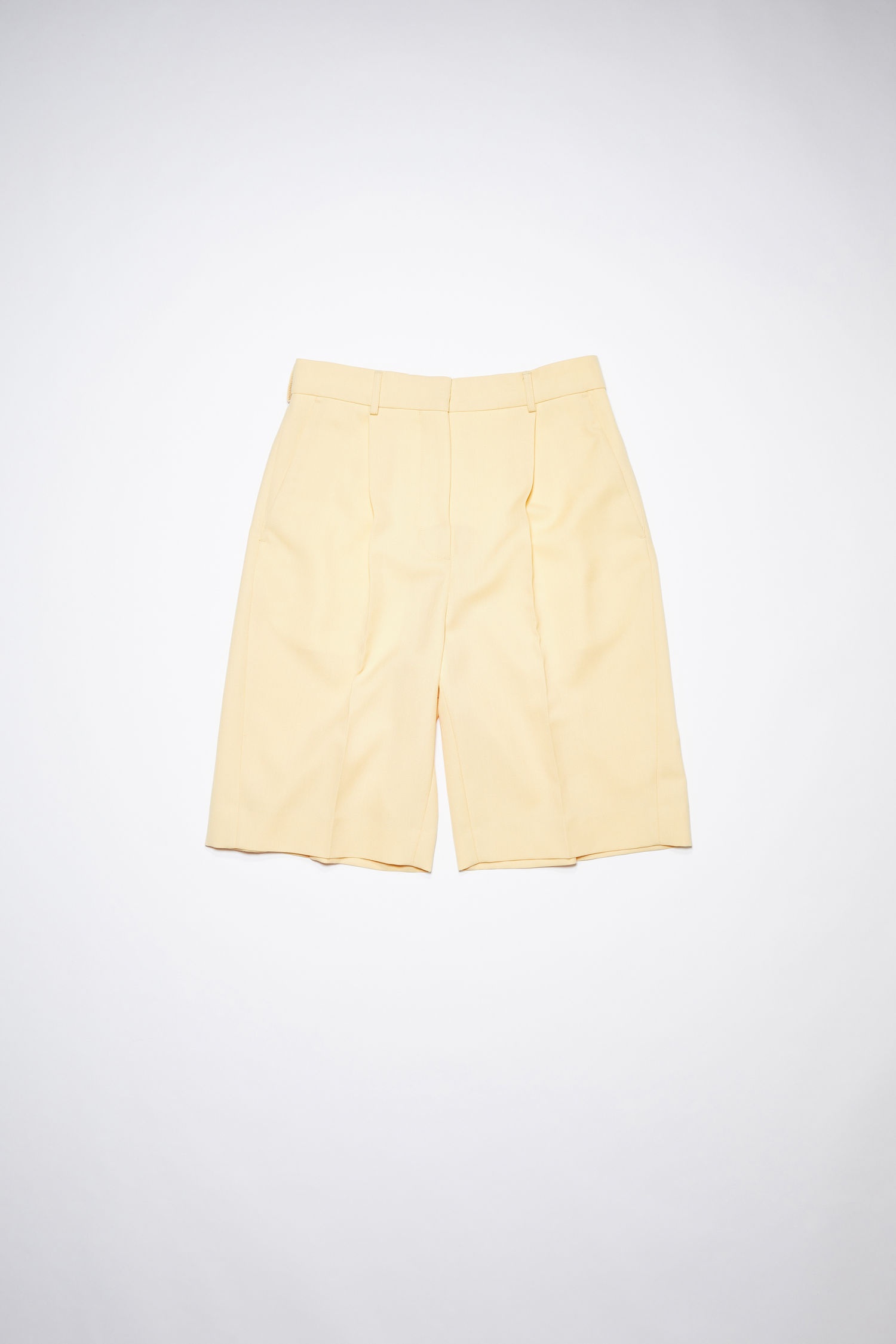 Tailored shorts - Vanilla yellow - 5