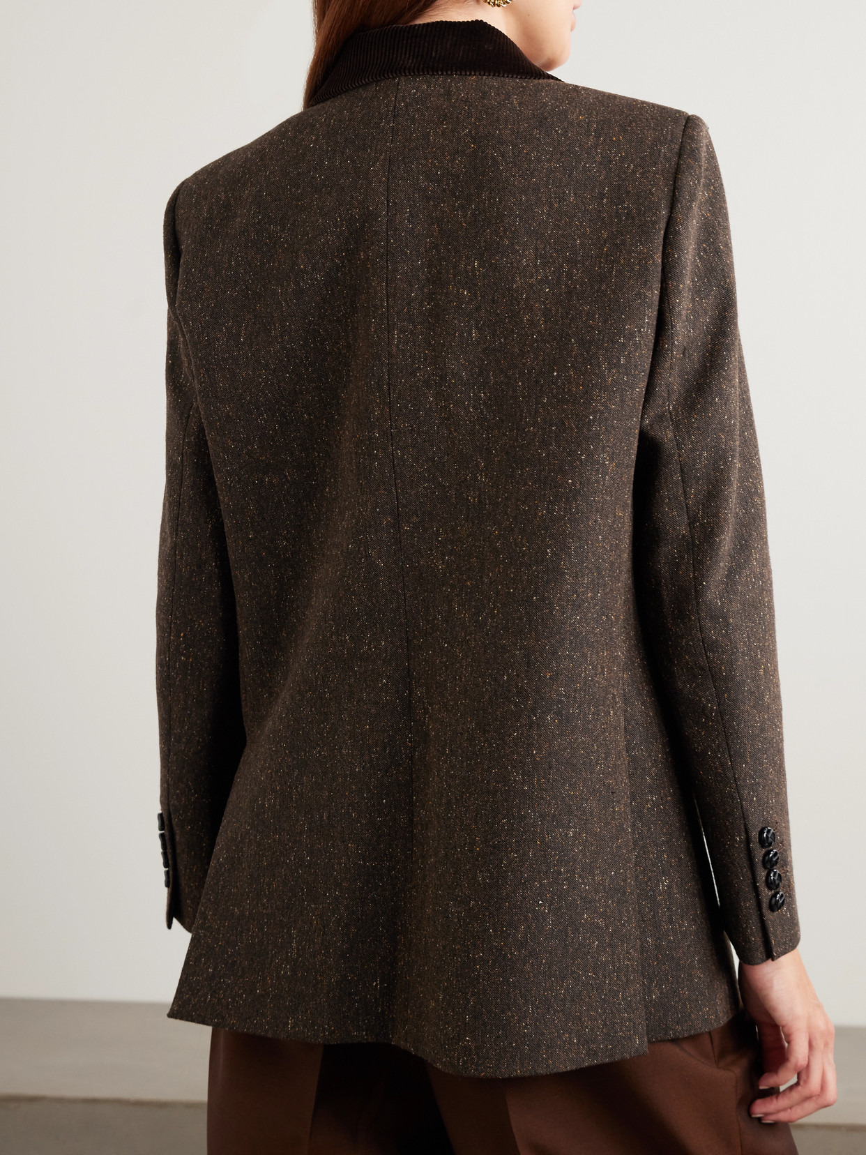 Everynight Corduroy-trimmed Wool-blend Blazer - 3