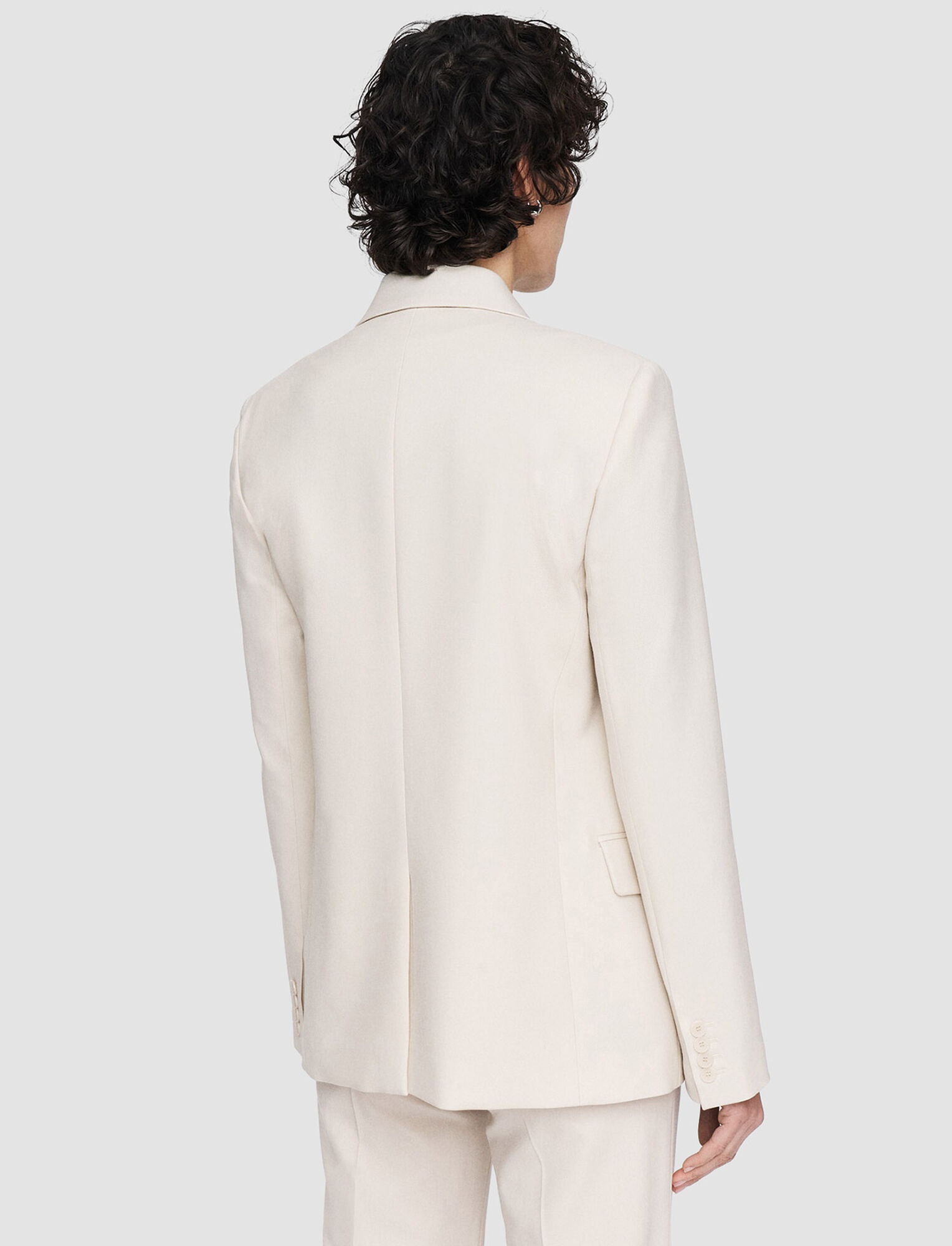 Tailoring Wool Stretch Jaden Jacket - 4