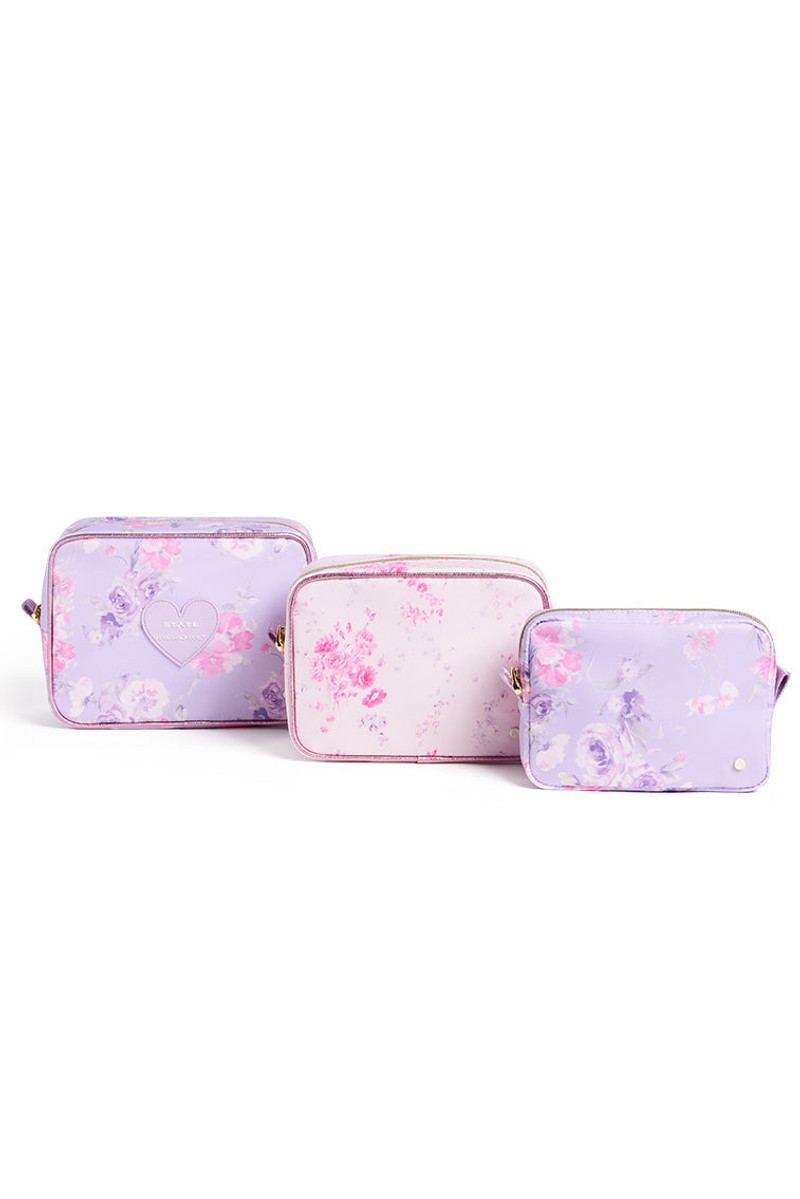 LoveShackFancy STATE x LoveShackFancy Travel Pouch Set outlook