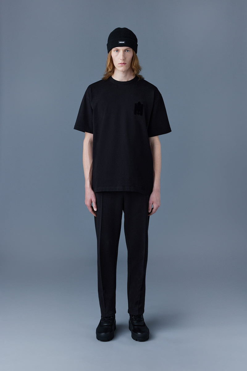 MACKAGE TEE Tee-shirt with velvet logo outlook