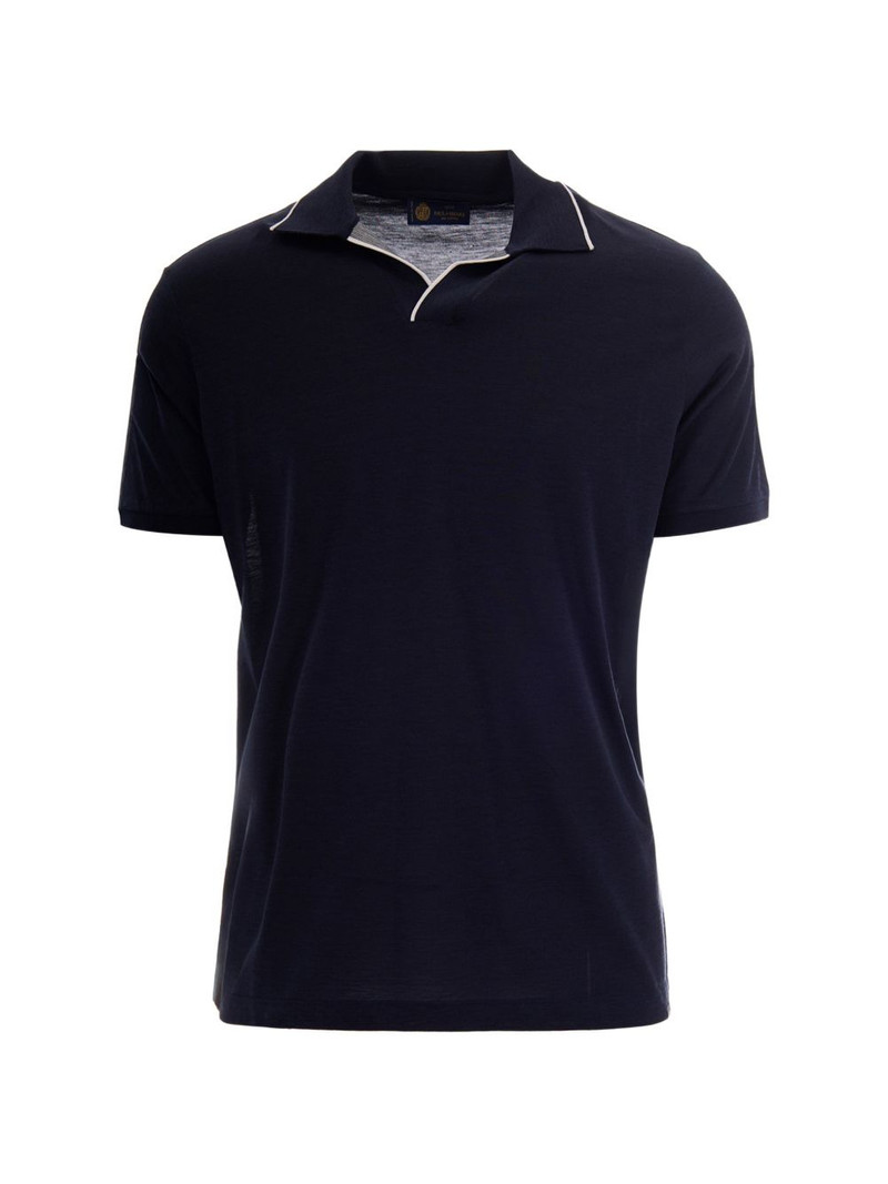 fine-knit polo shirt 1