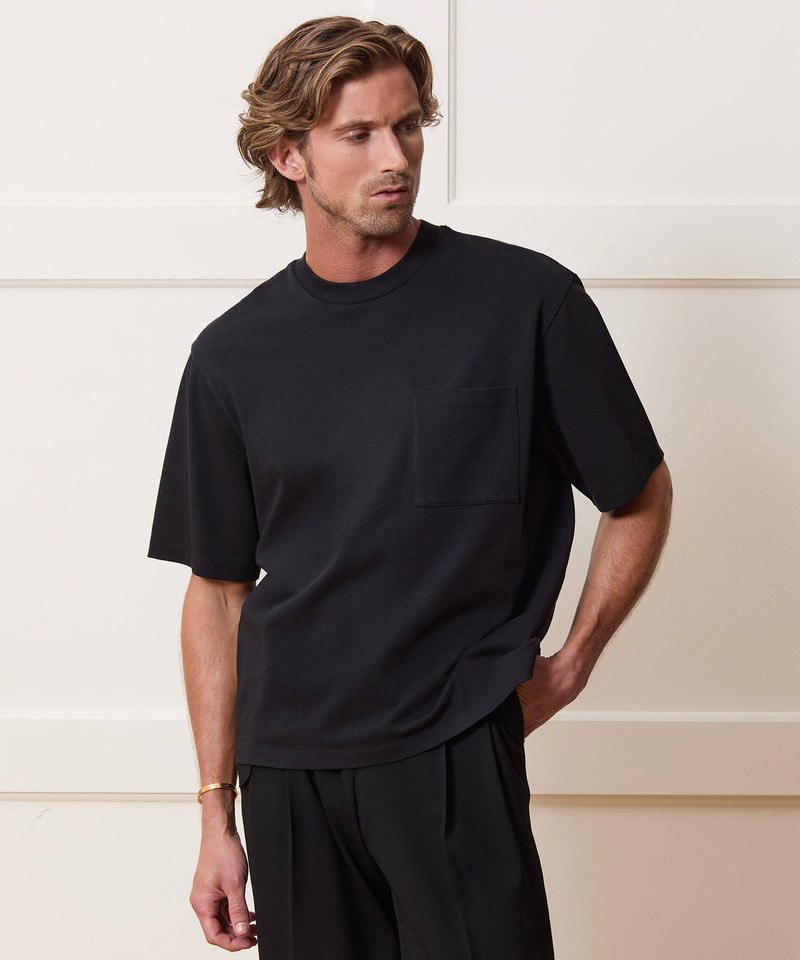TODD SNYDER Boxy Jersey Tee outlook