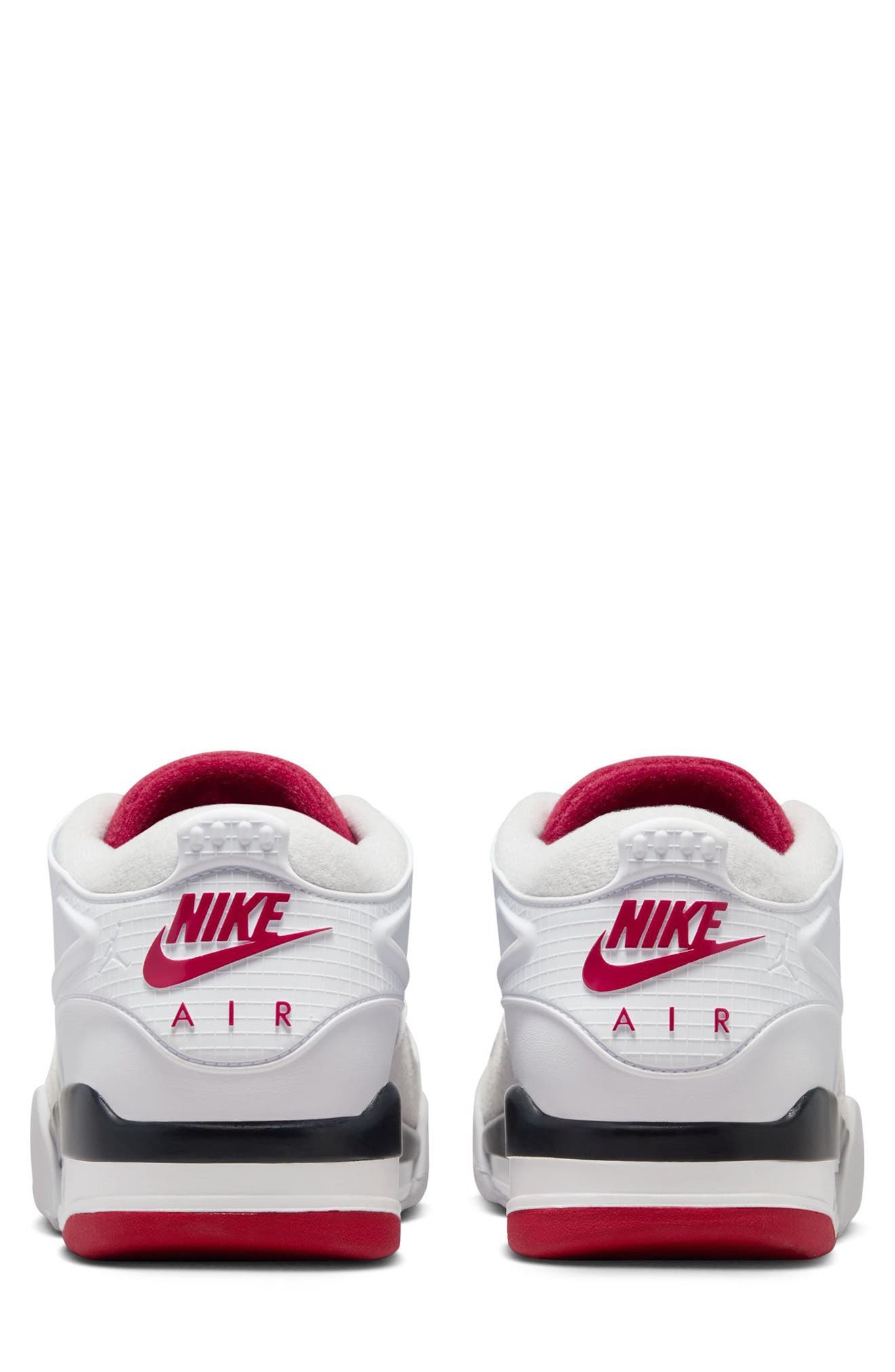 Air Jordan 4 RM Sneaker in White/Varsity Red/Black at Nordstrom - 5