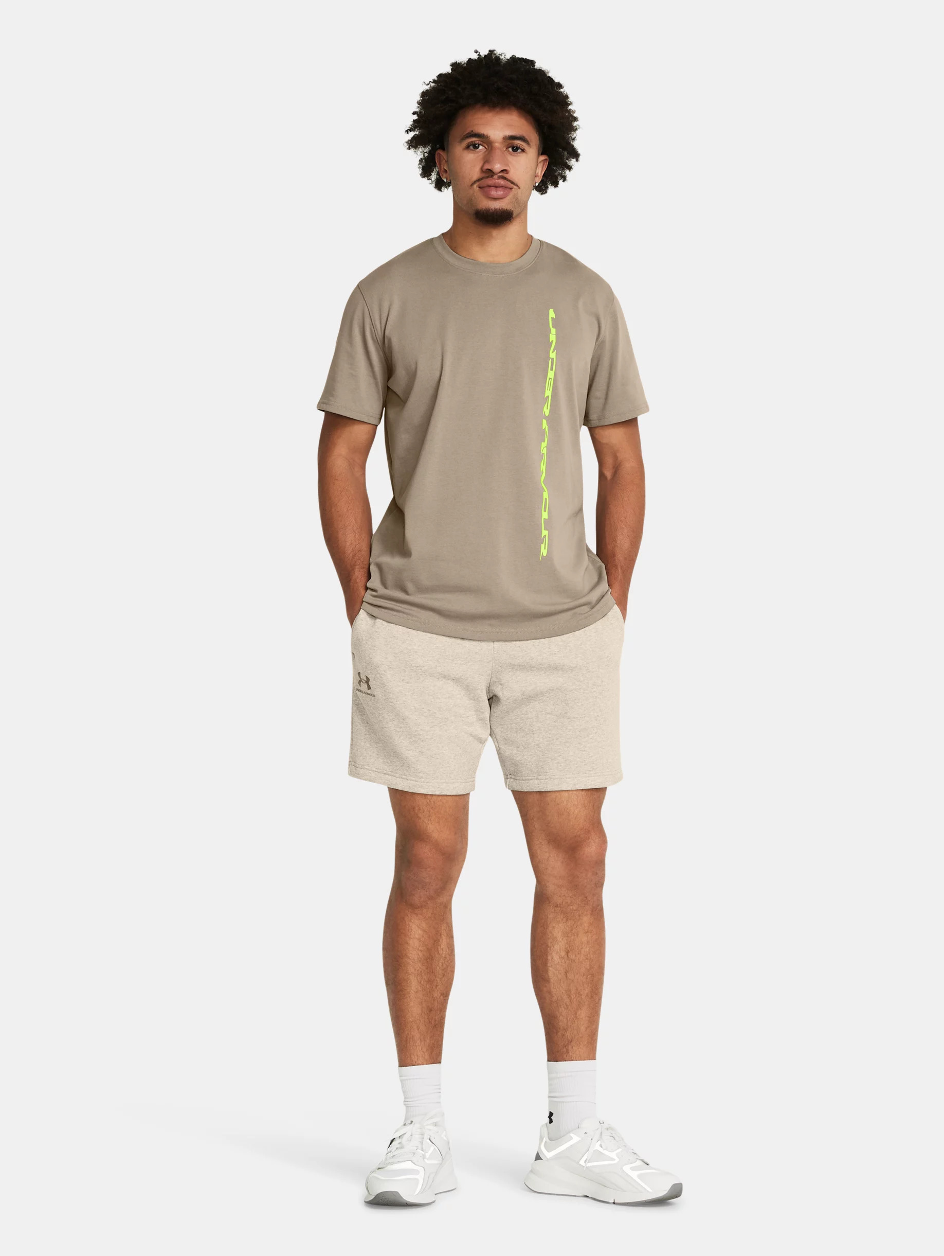 Men's UA Icon Fleece Shorts - 5