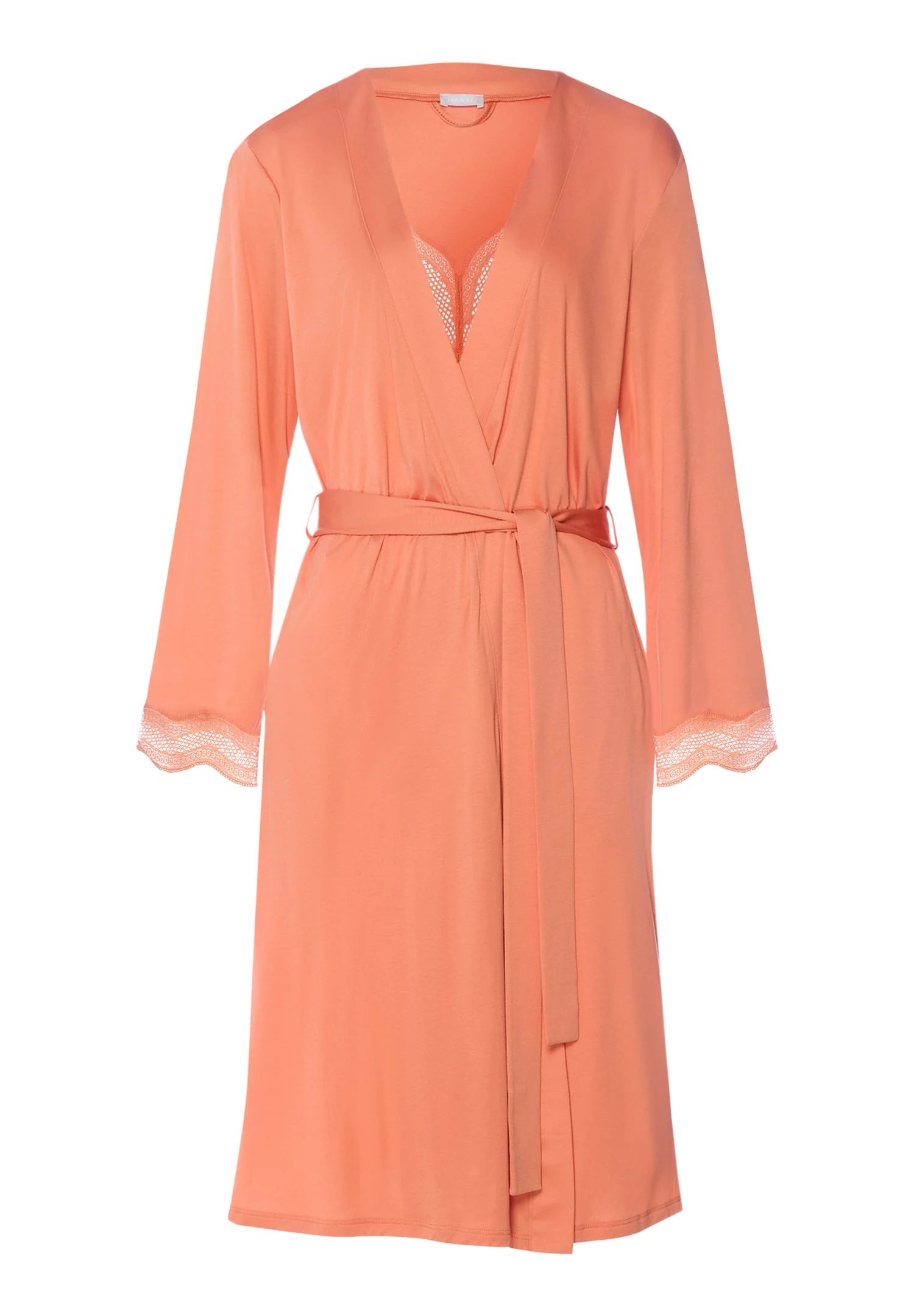 Cira Scalloped Lace TENCEL™ Robe - 1