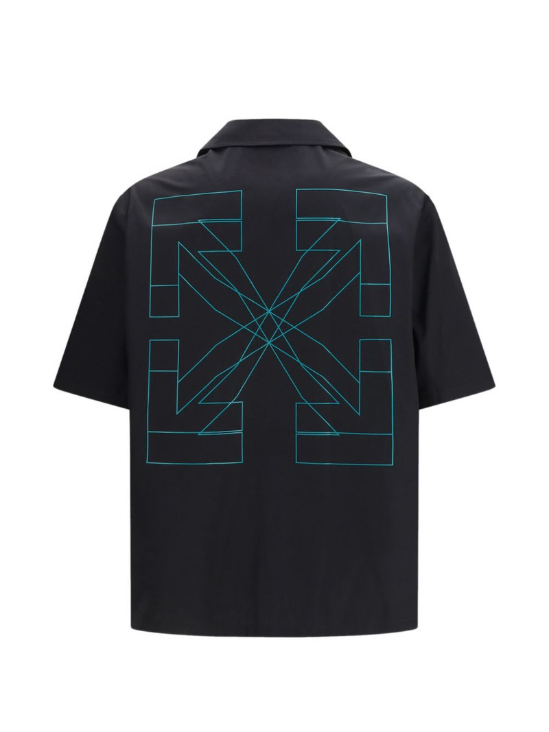 Off-White logo-print shirt outlook