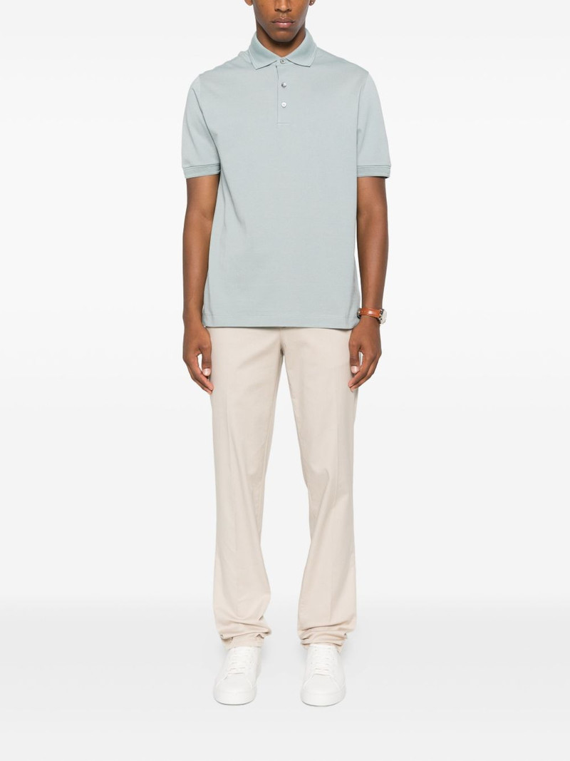 Canali cotton polo shirt outlook