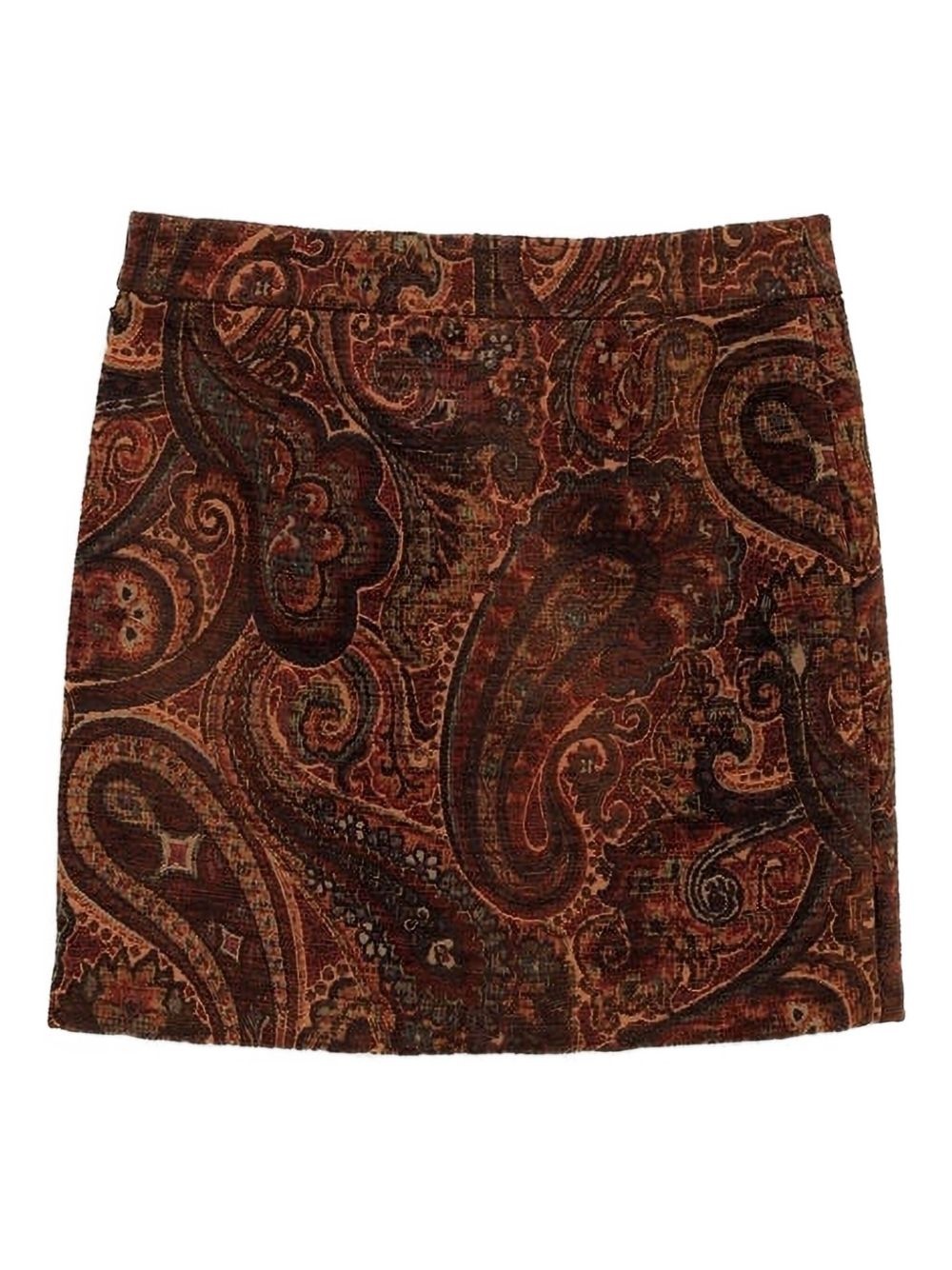 paisley-print mini skirt - 2