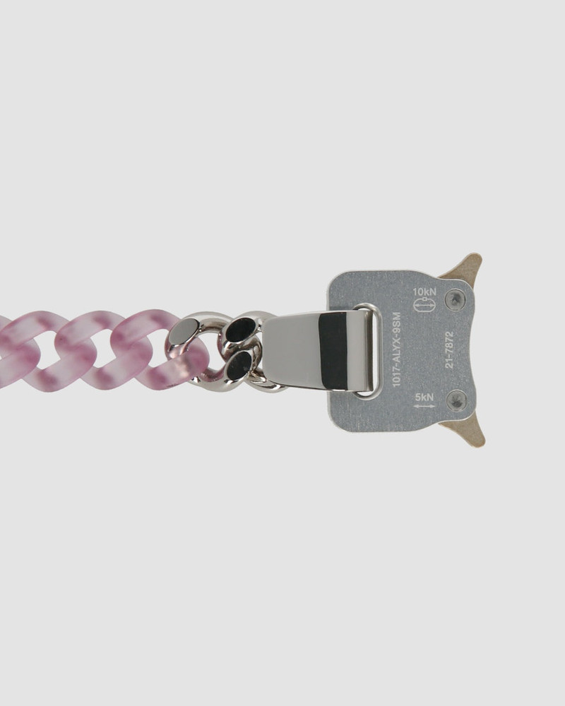 NYLON AND METAL CHAIN NECKLACE 3