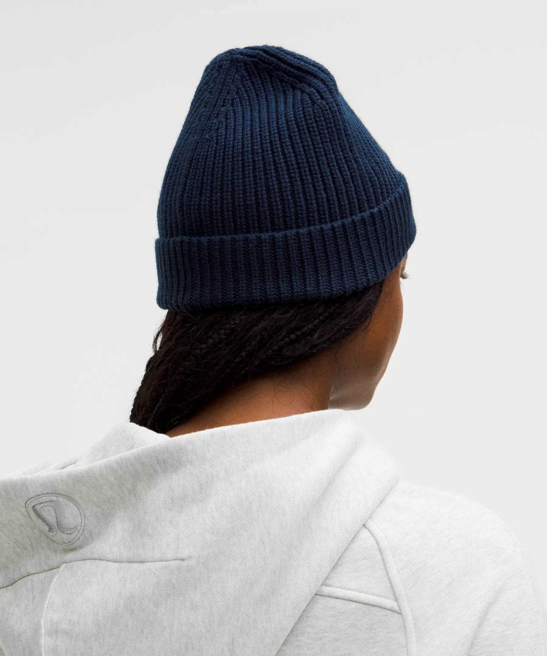 Close-Fit Wool-Blend Ribbed Knit Beanie - 3