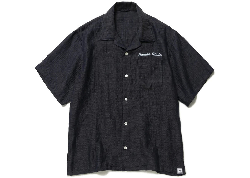 Human Made Human Made Chambray Gauze Aloha Shirt Black outlook
