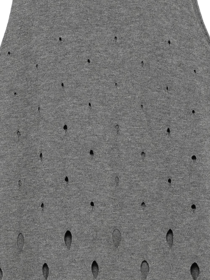 Aros perforated sleeveless dress 3
