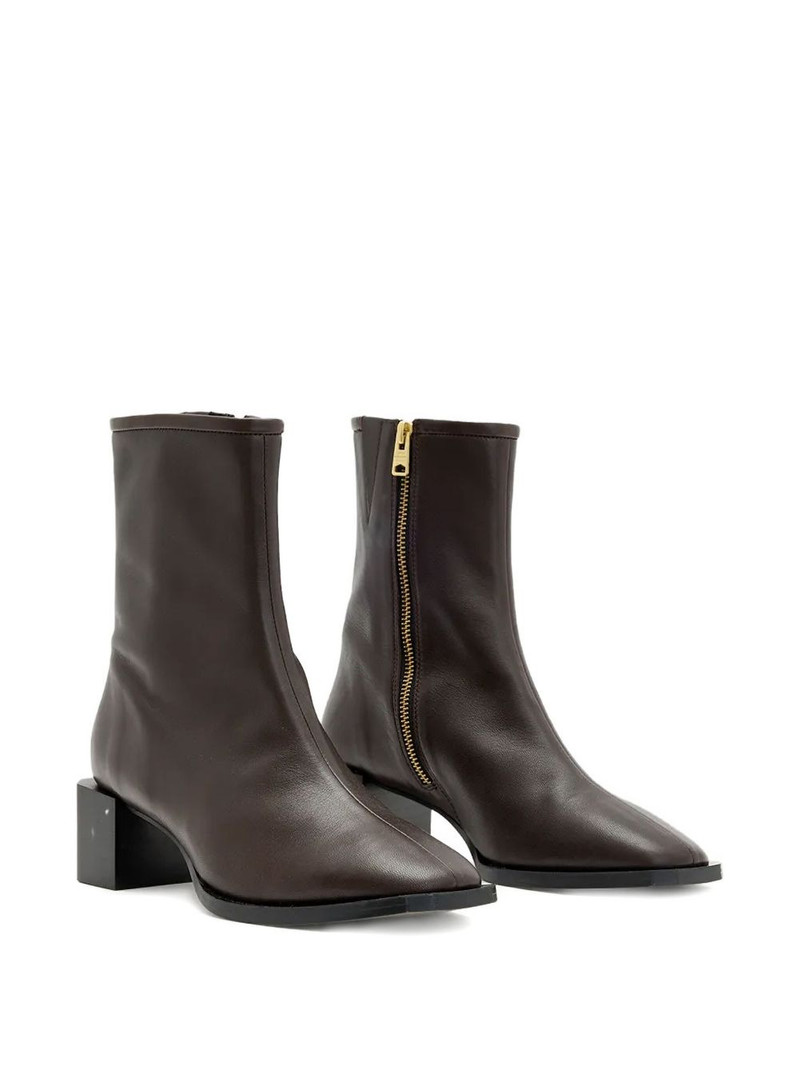 ALLSAINTS 48mm Avril leather ankle boots outlook