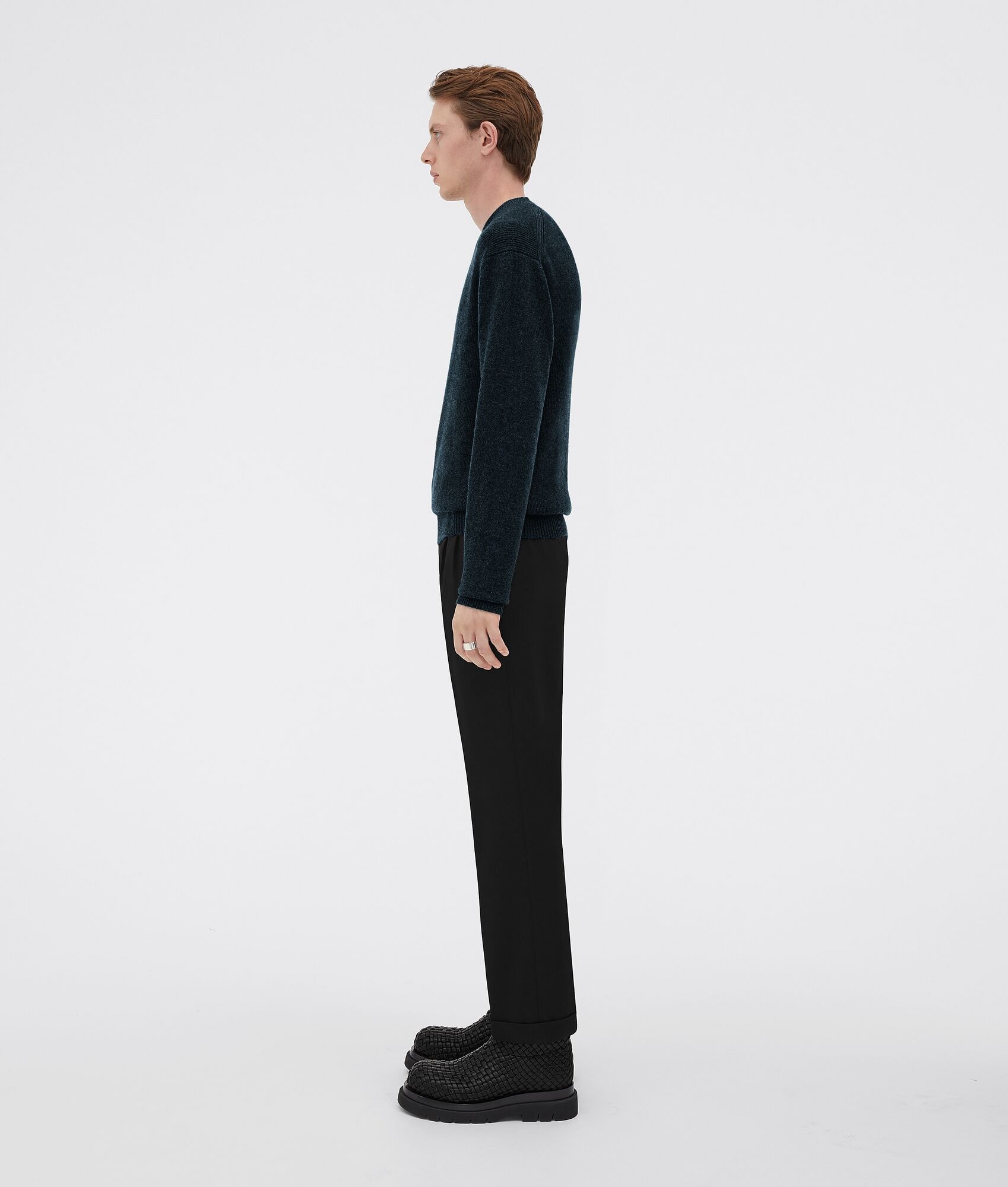 medium weight compact cashmere jumper - 2