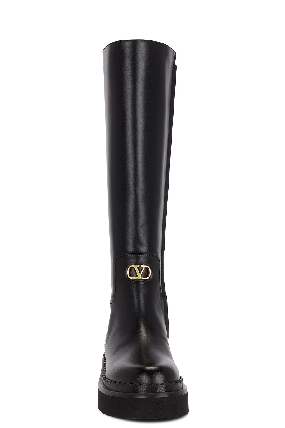 V Logo Signature Boot - 4