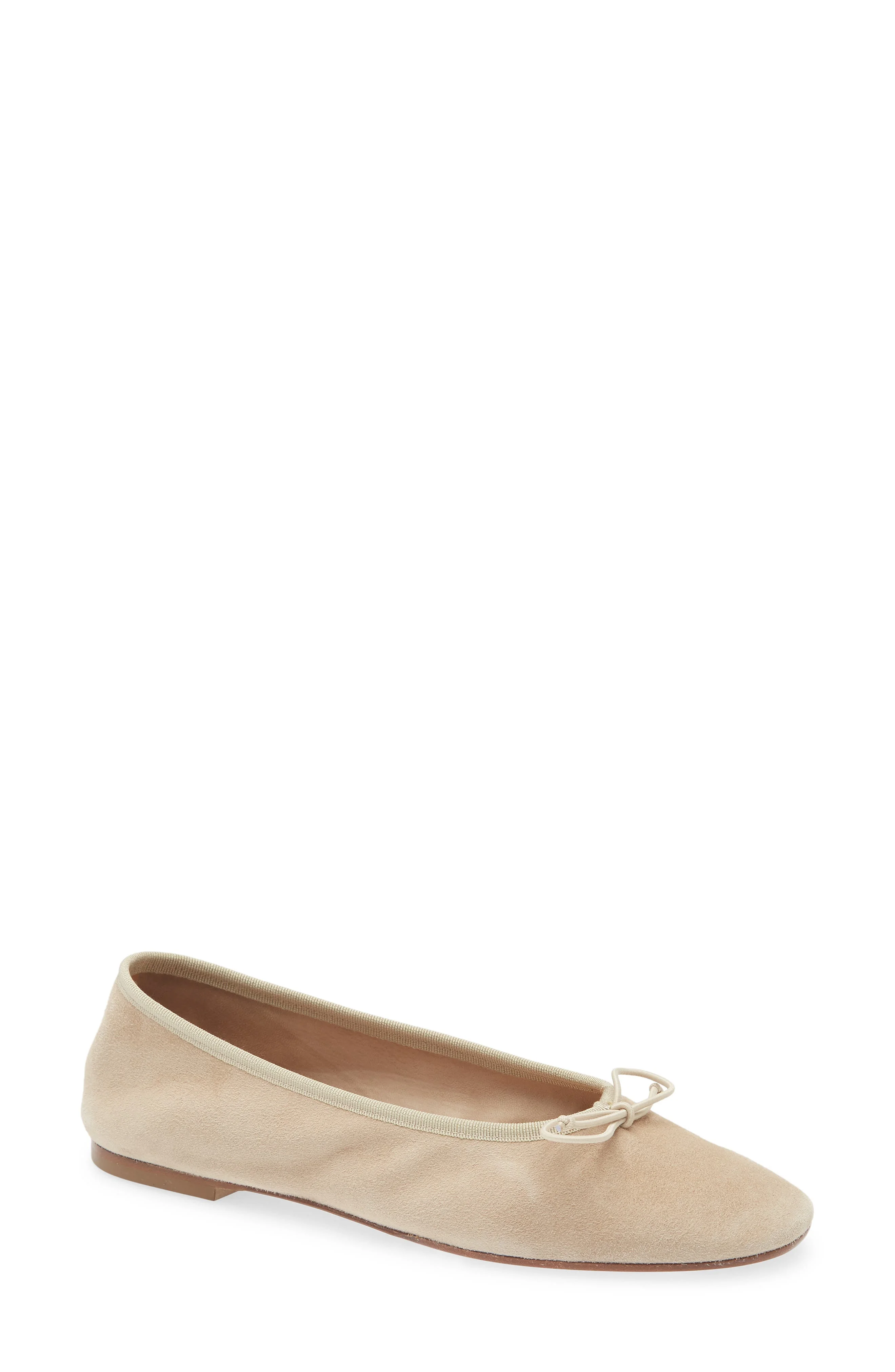aeyde Tiby Ballet Flat in Sand at Nordstrom - 1