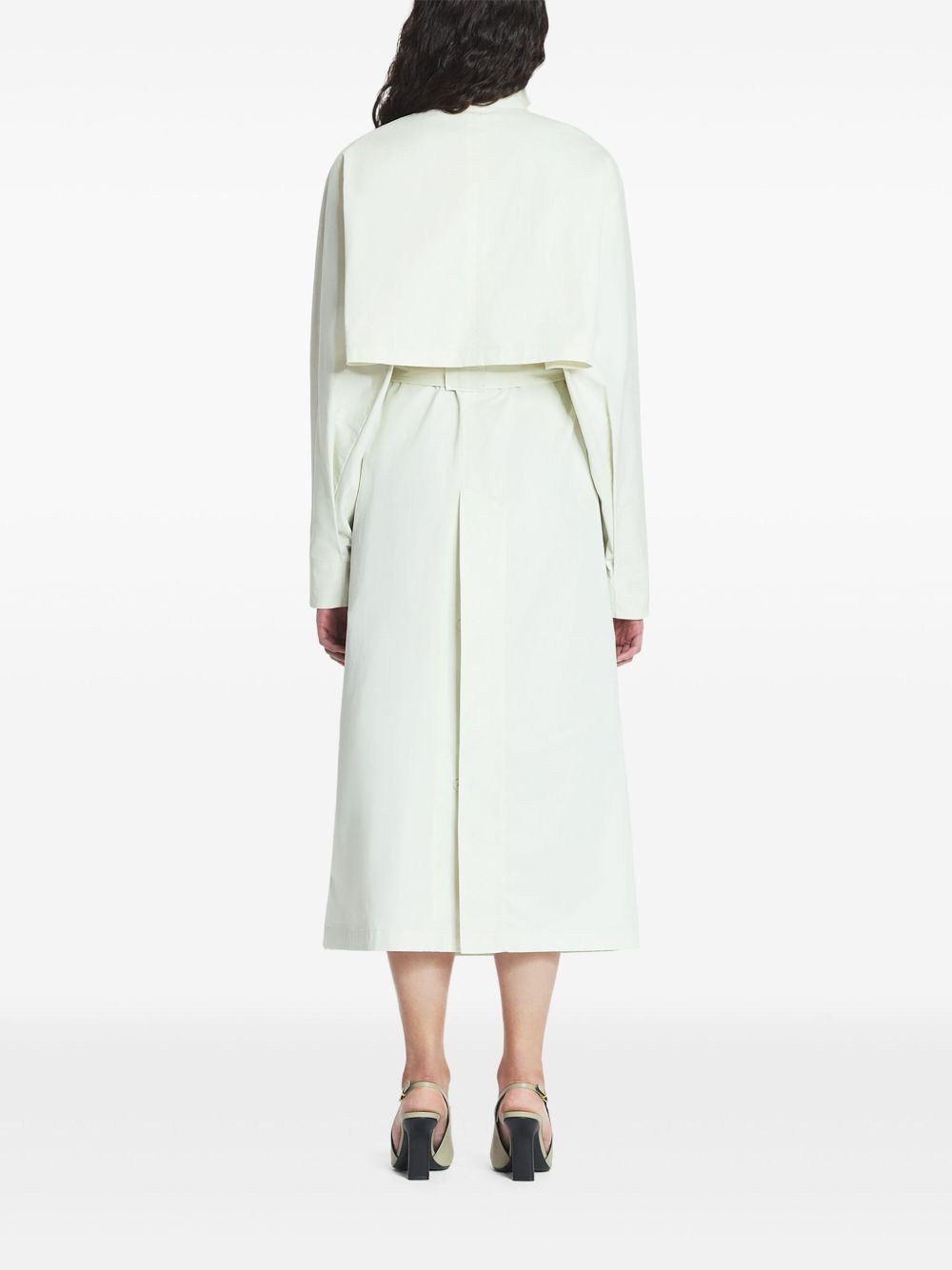 belted trench coat - 4