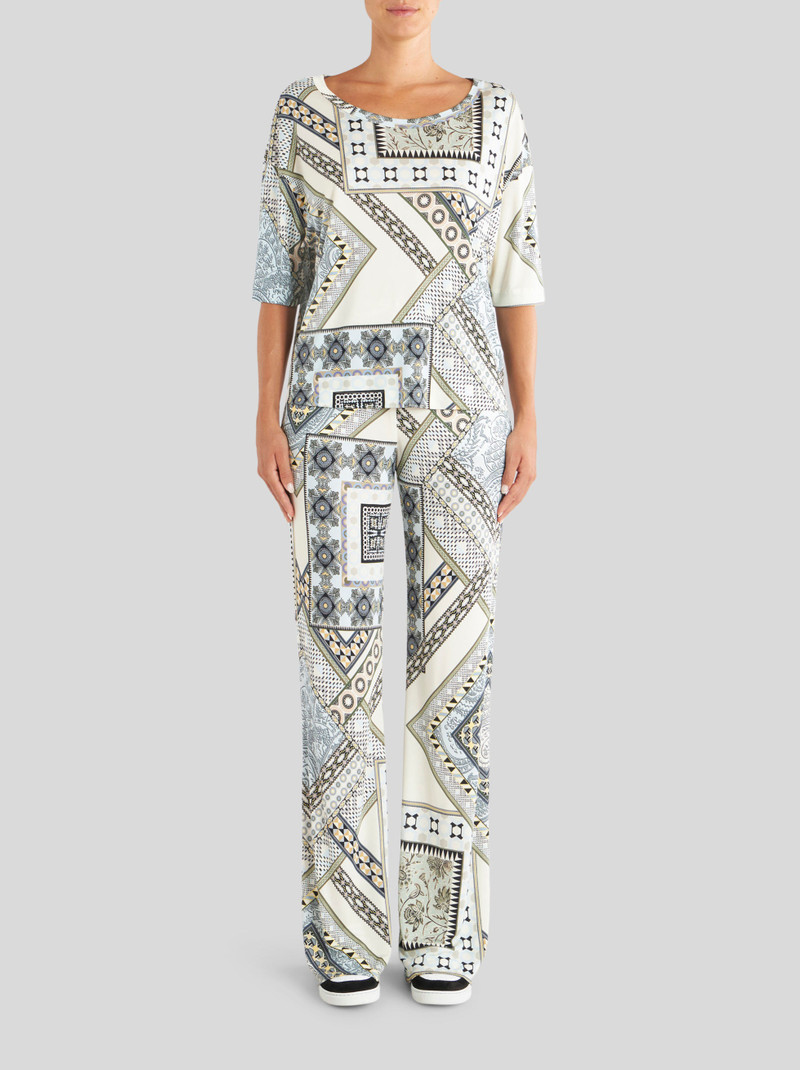 JOGGING TROUSERS WITH PATCHWORK PATTERN 3