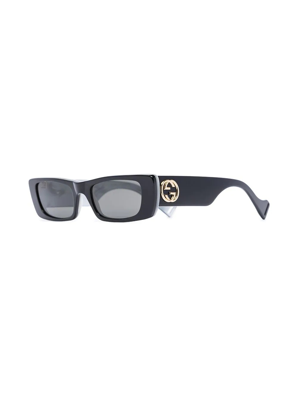 rectangle frame sunglasses - 3