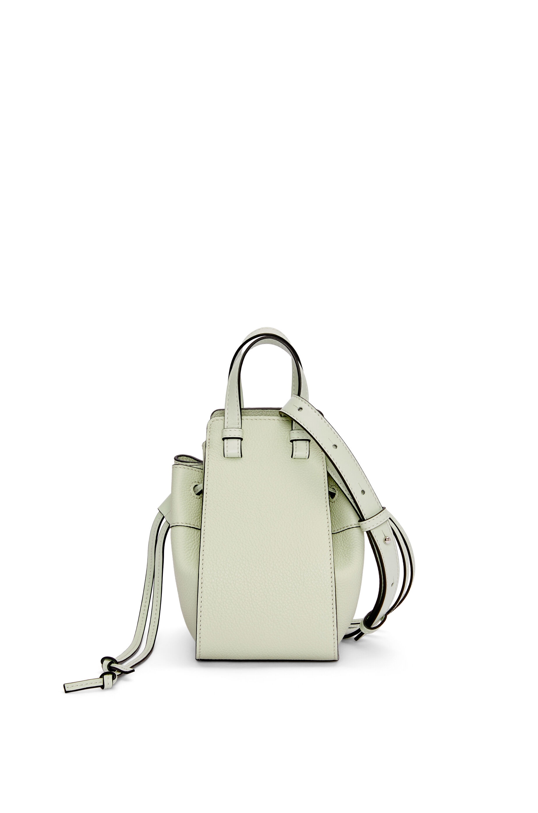Mini Hammock drawstring in soft grained calfskin - 5