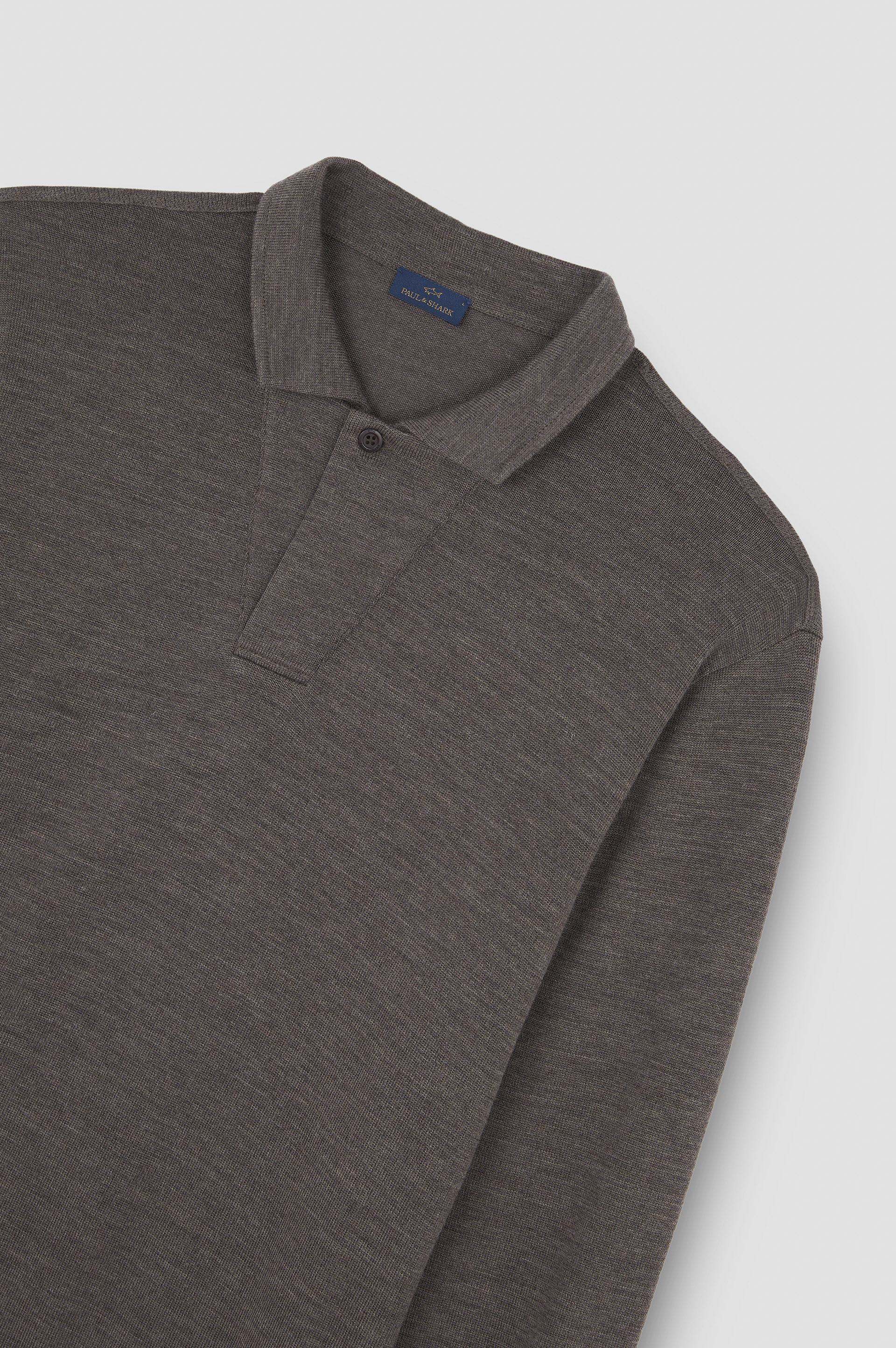 MERINO EXTRAFINE POLO SHIRT - 5