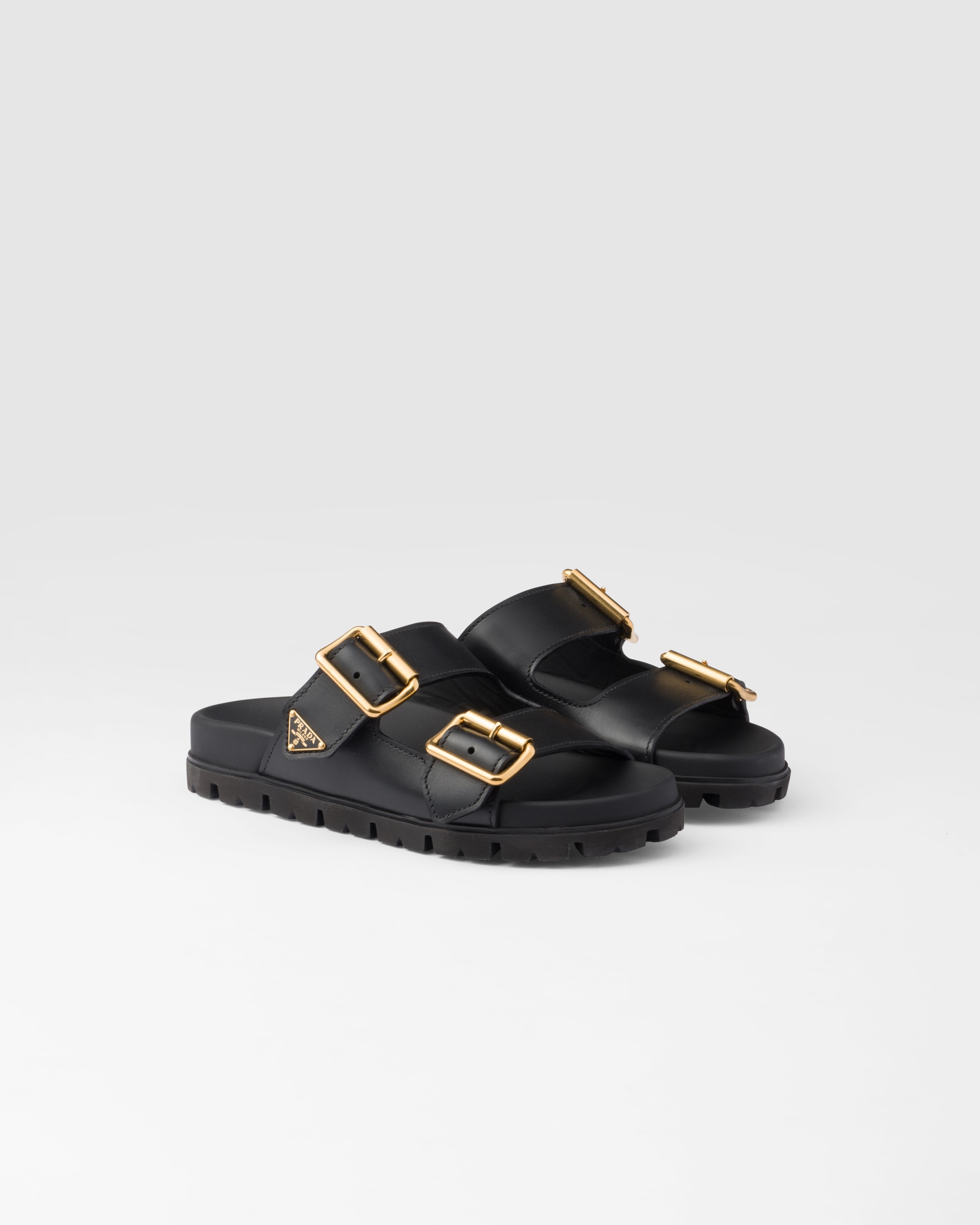 Leather strap slides - 1