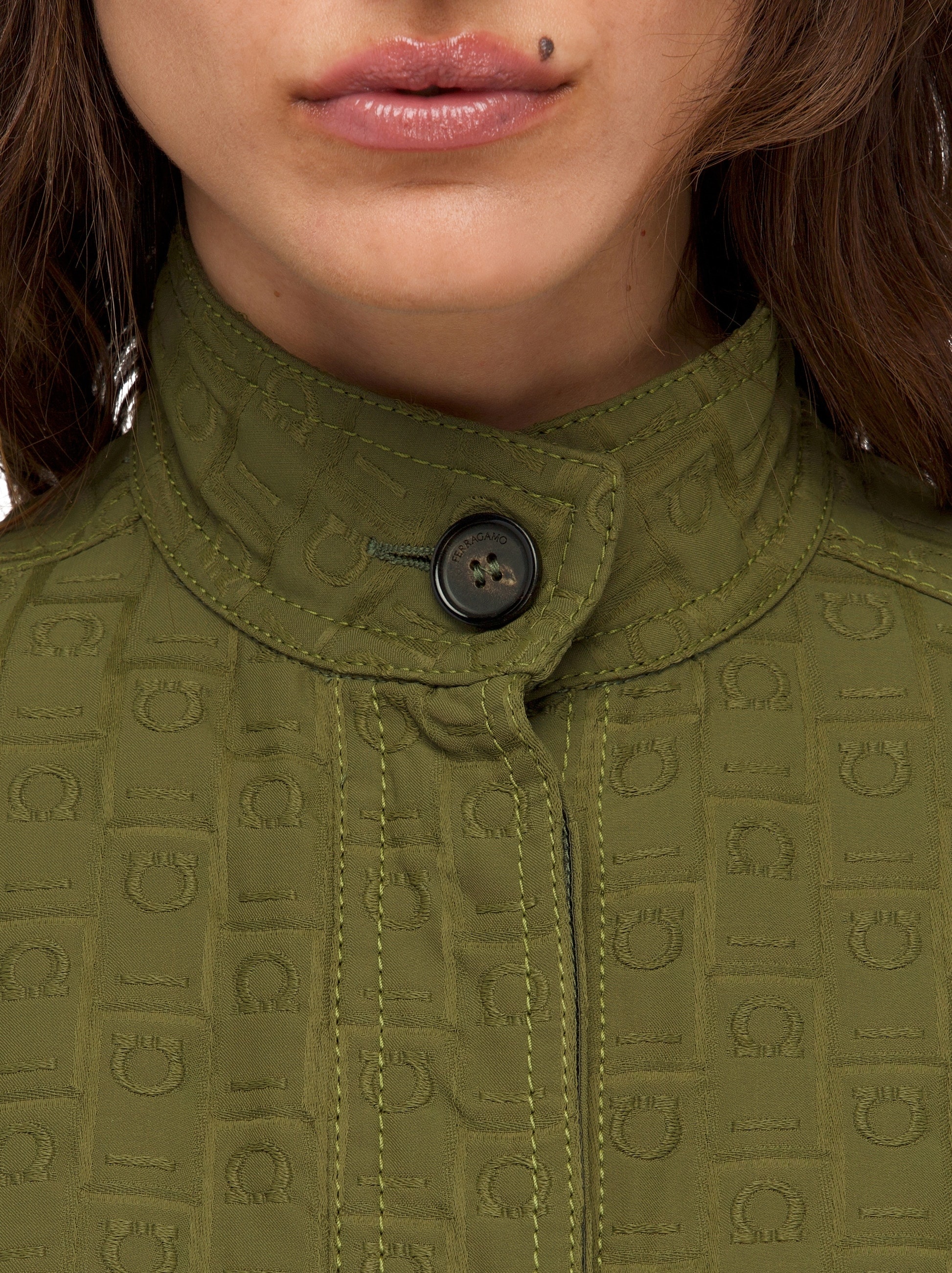 Ferragamo Monogram blouson - 4