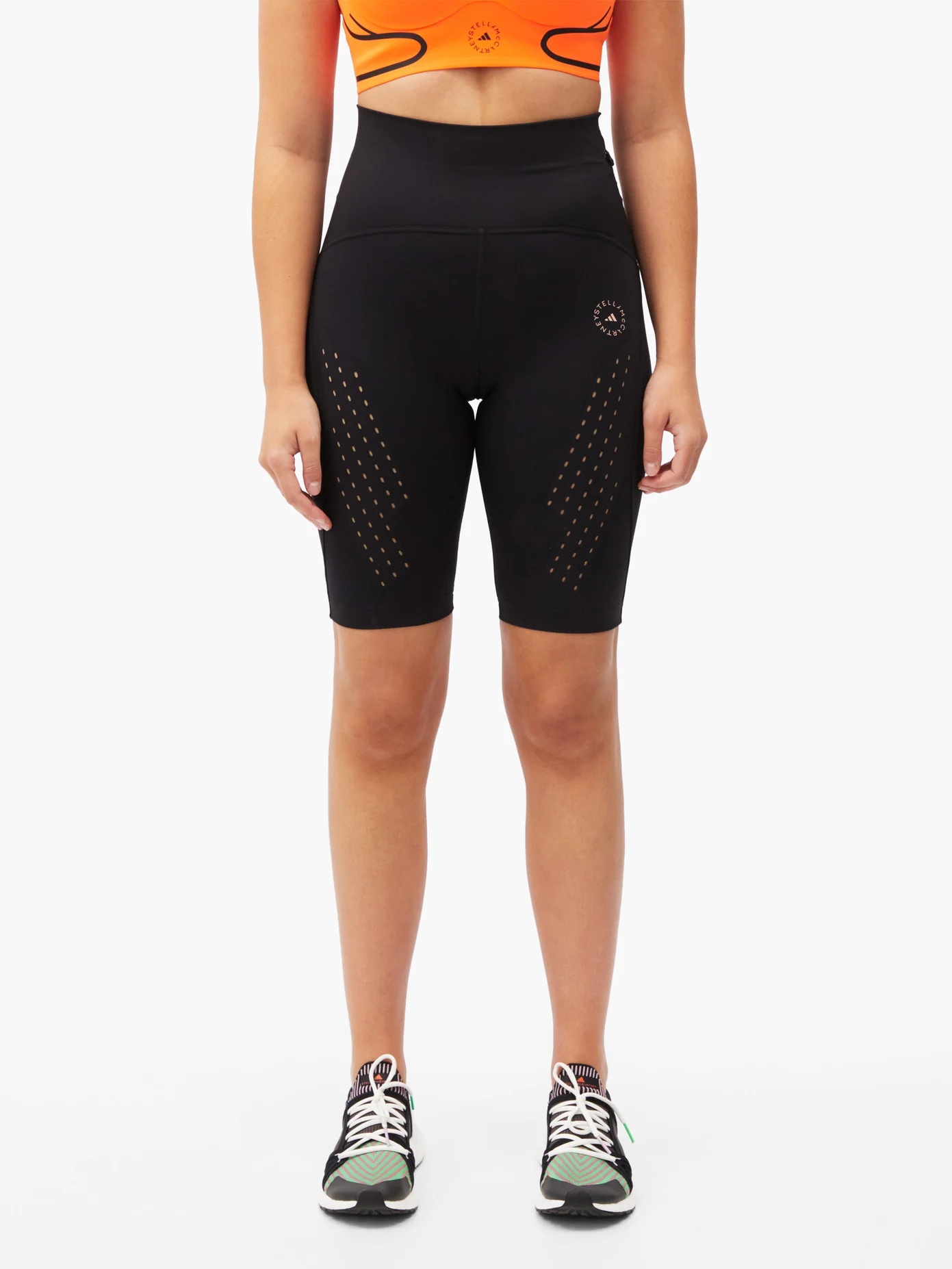 Truepurpose high-rise jersey cycling shorts - 6