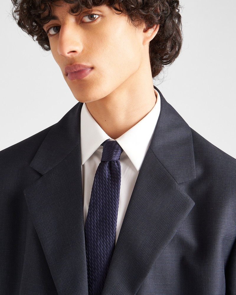Prada Silk blend tie outlook