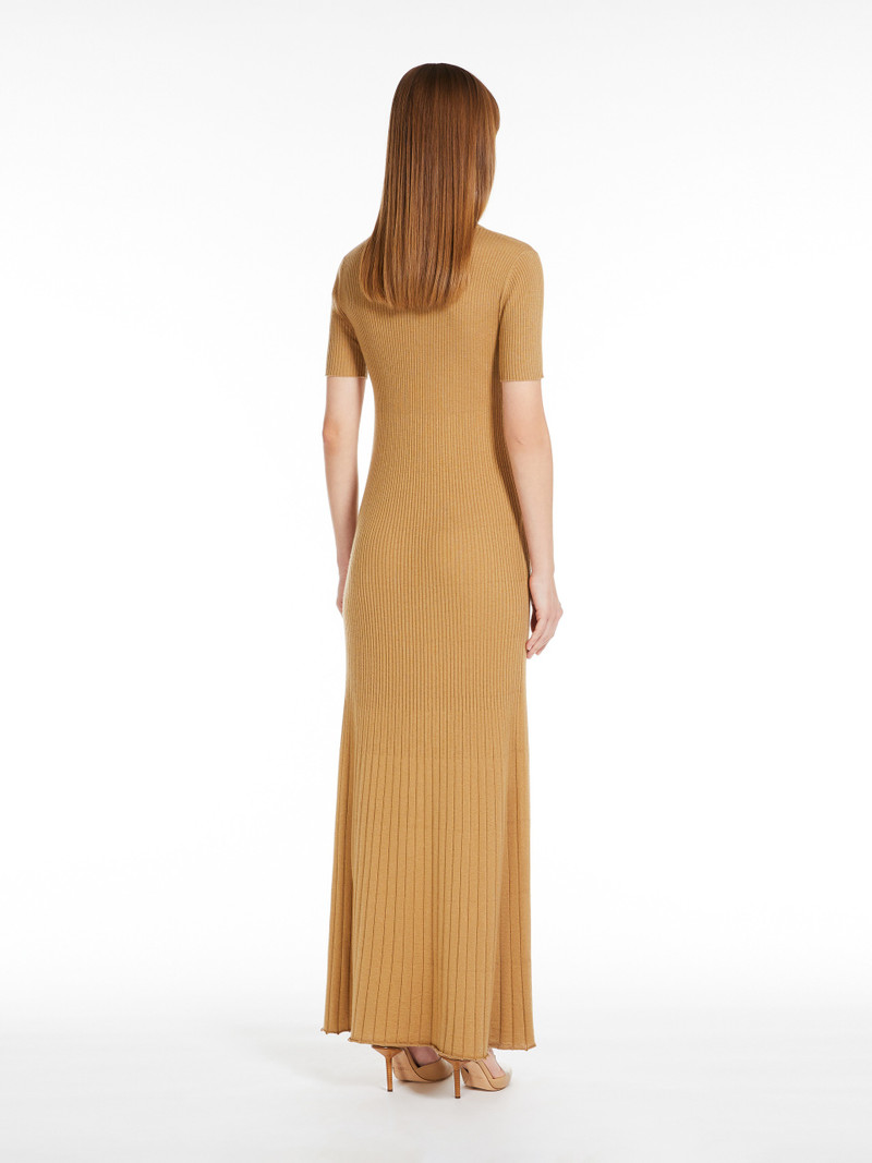 EUROPA Silk and cashmere dress 4