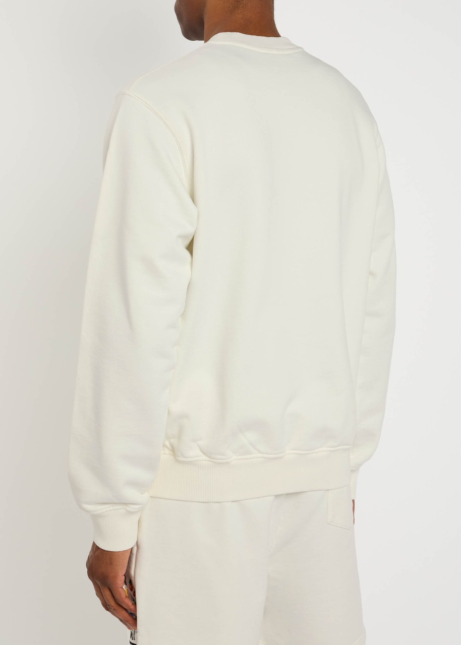 Casablanca Casaway Mountain Embroidered Cotton Sweatshirt - 3