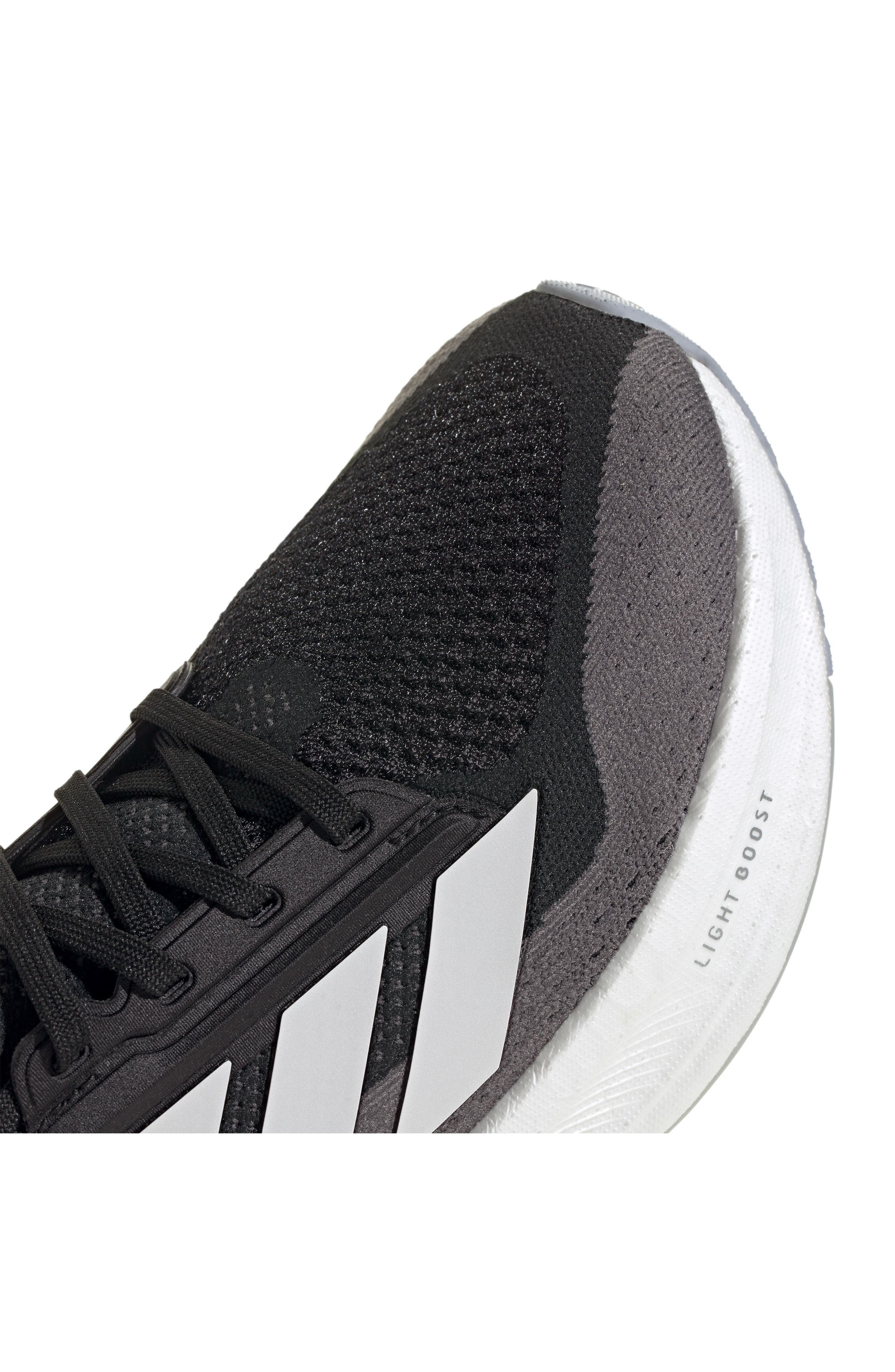 adidas Ultraboost 5x Running Shoe in Black/White/Carbon at Nordstrom - 9