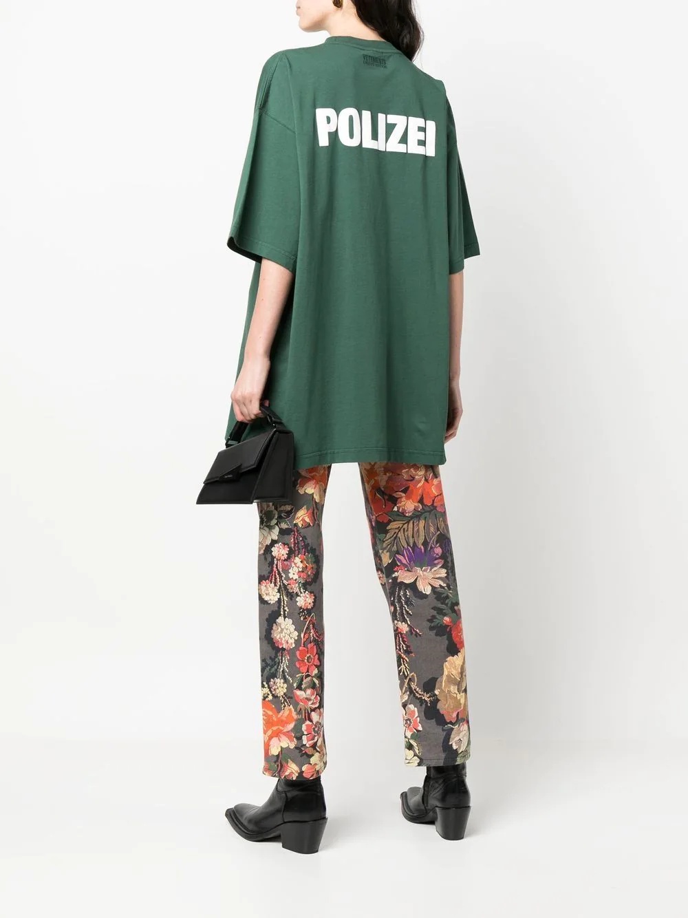 text print T-shirt - 3