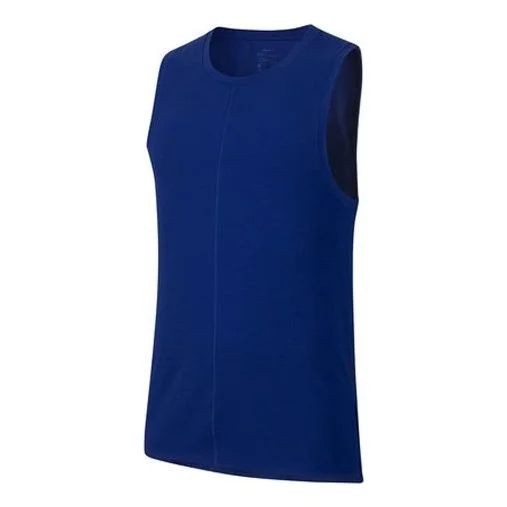 Nike Yoga Dri-FIT Jersey For Men Dark-Blue BV4037-455 - 1