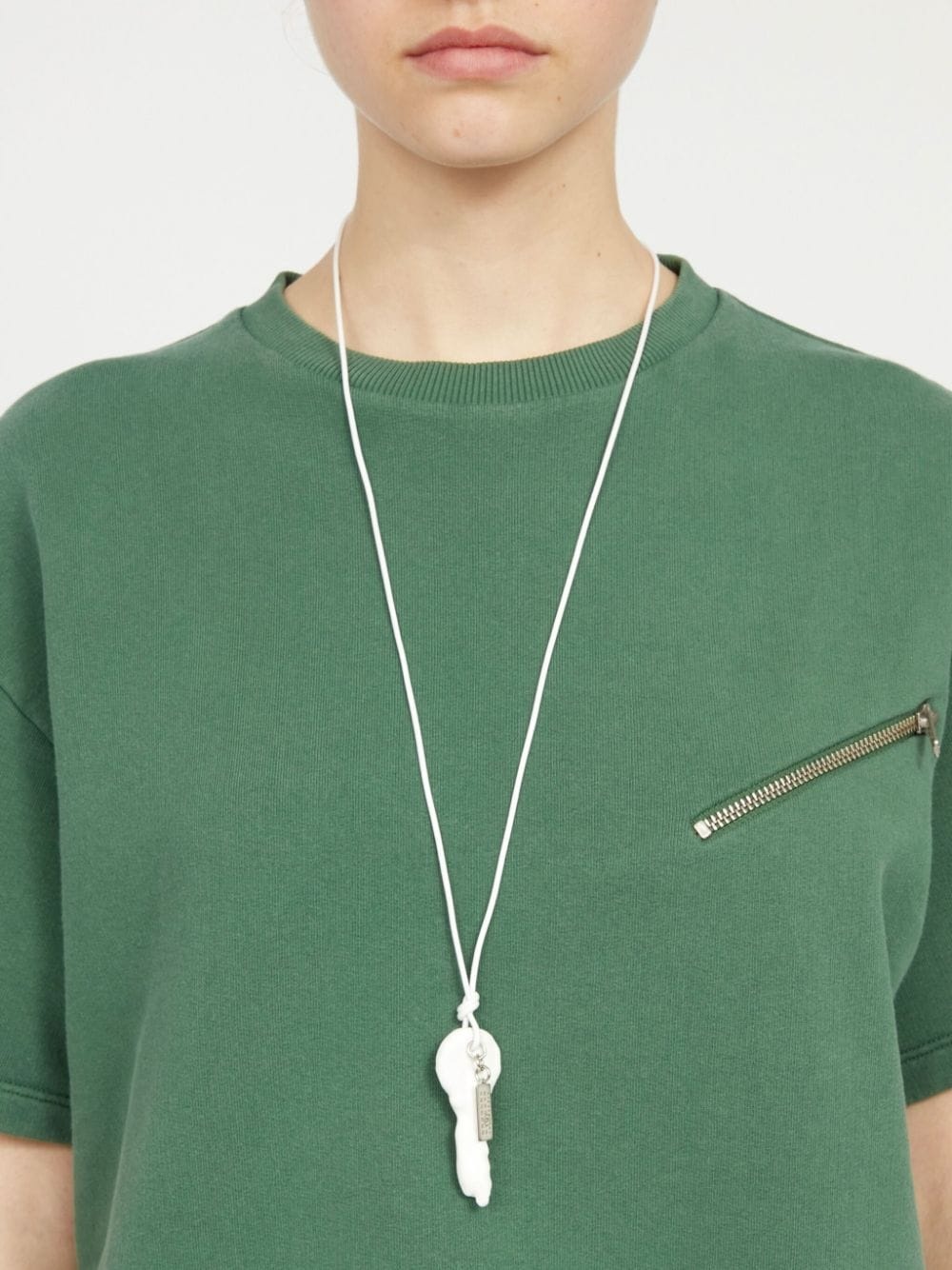 Candle Waxed key-pendant necklace - 5